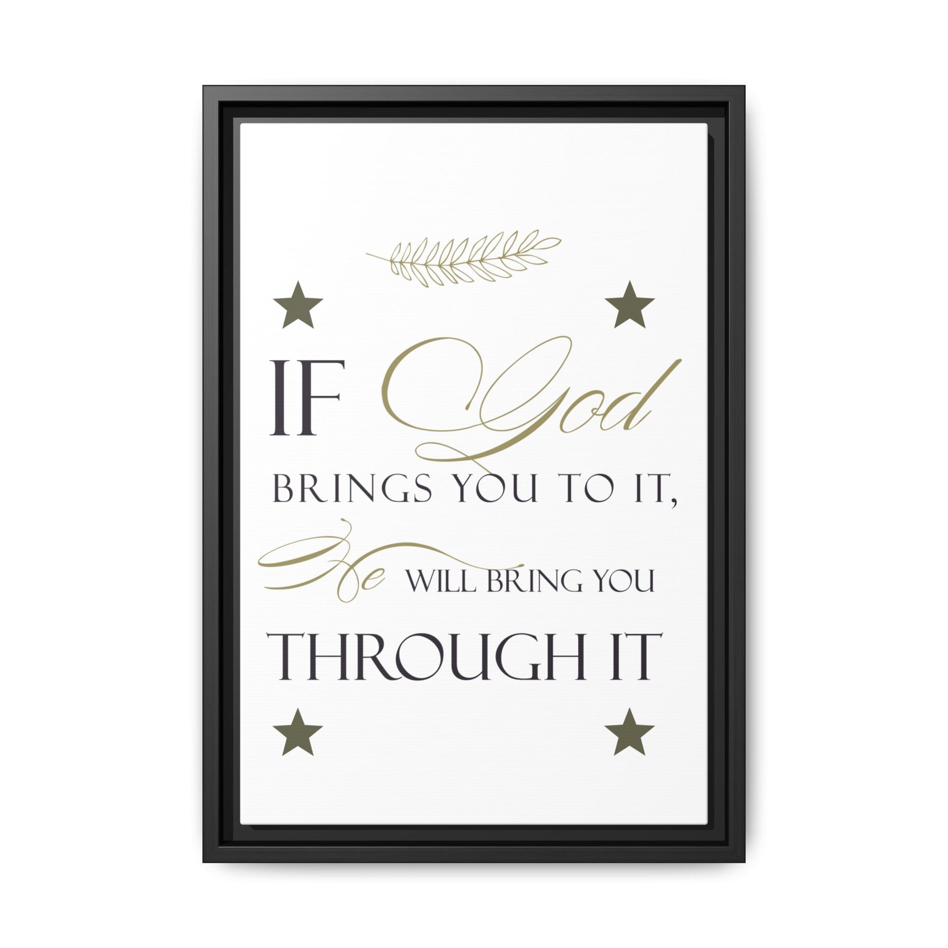 Inspirational Wall Art, Motivational Print, Home Decor, Faith-Based Gift, God Quote Poster