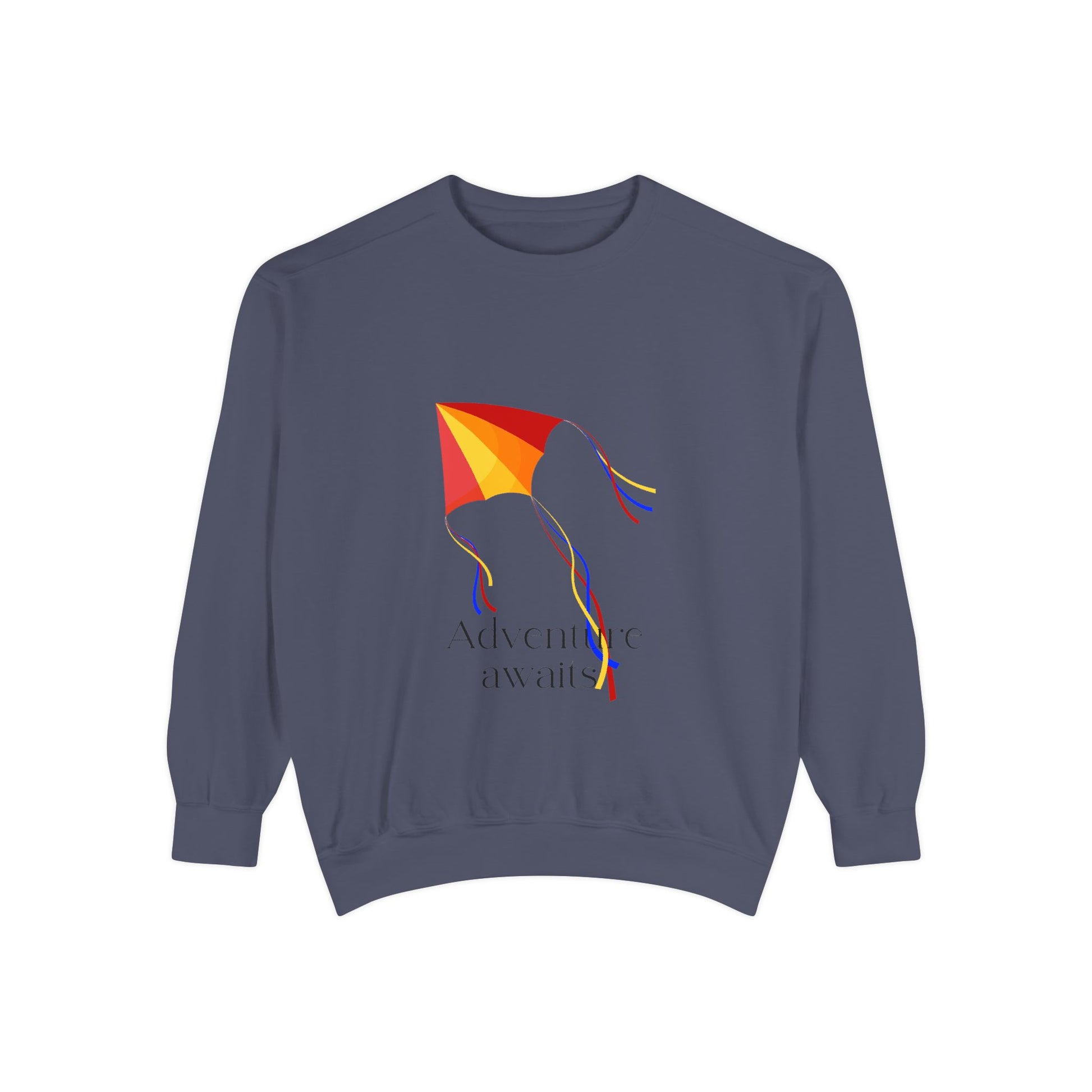 Adventure Awaits Sweatshirt, Cozy Unisex Apparel, Perfect for Kickback Days, Great Gift for Adventurers, Comfy Everyday Style