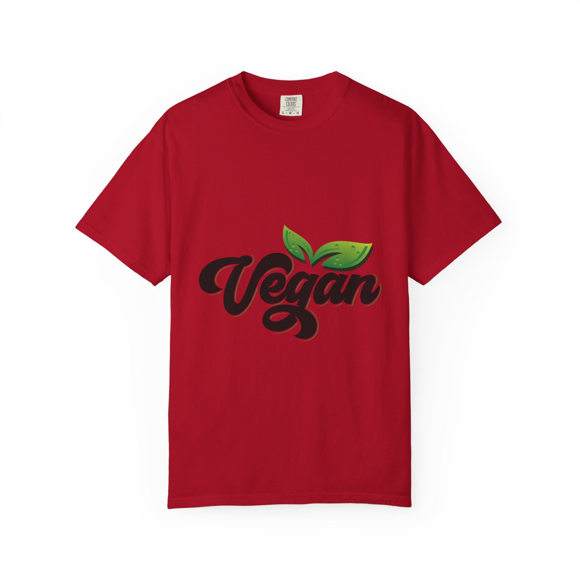 Vegan Garment-Dyed T-shirt, Eco-Friendly Tee, Unisex Plant-Based Shirt
