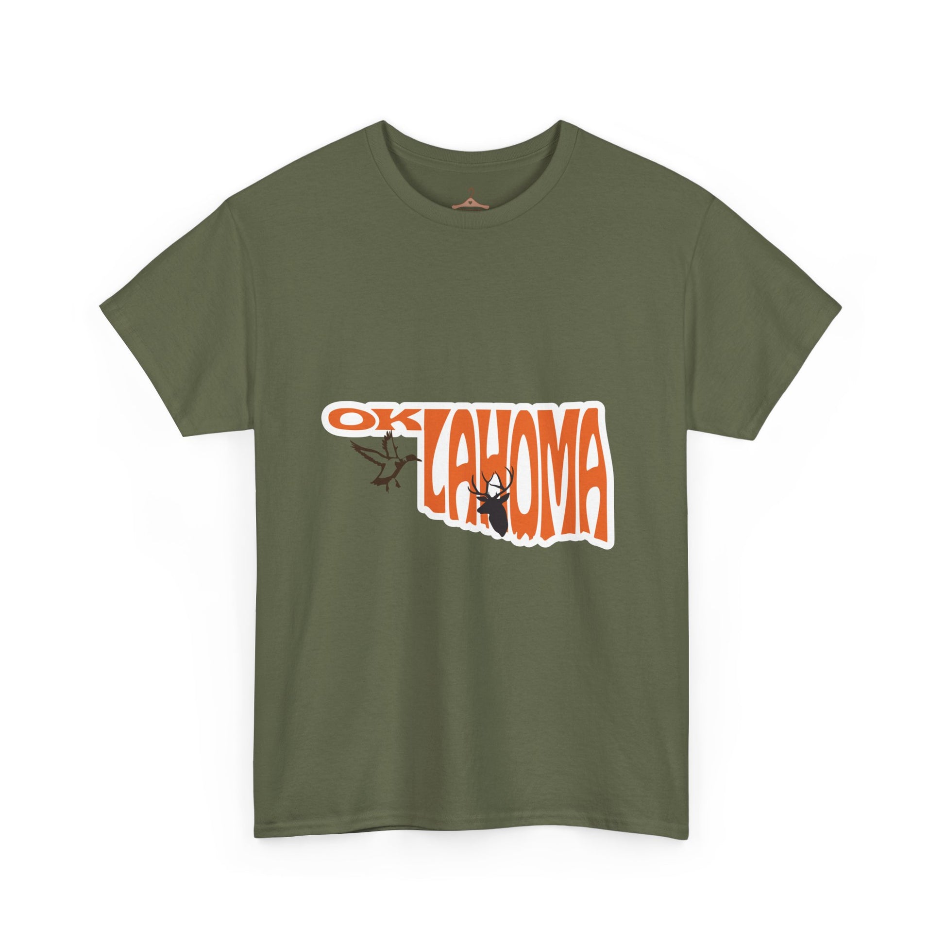 Oklahoma Retro Graphic Tee — Vintage State Pride Shirt