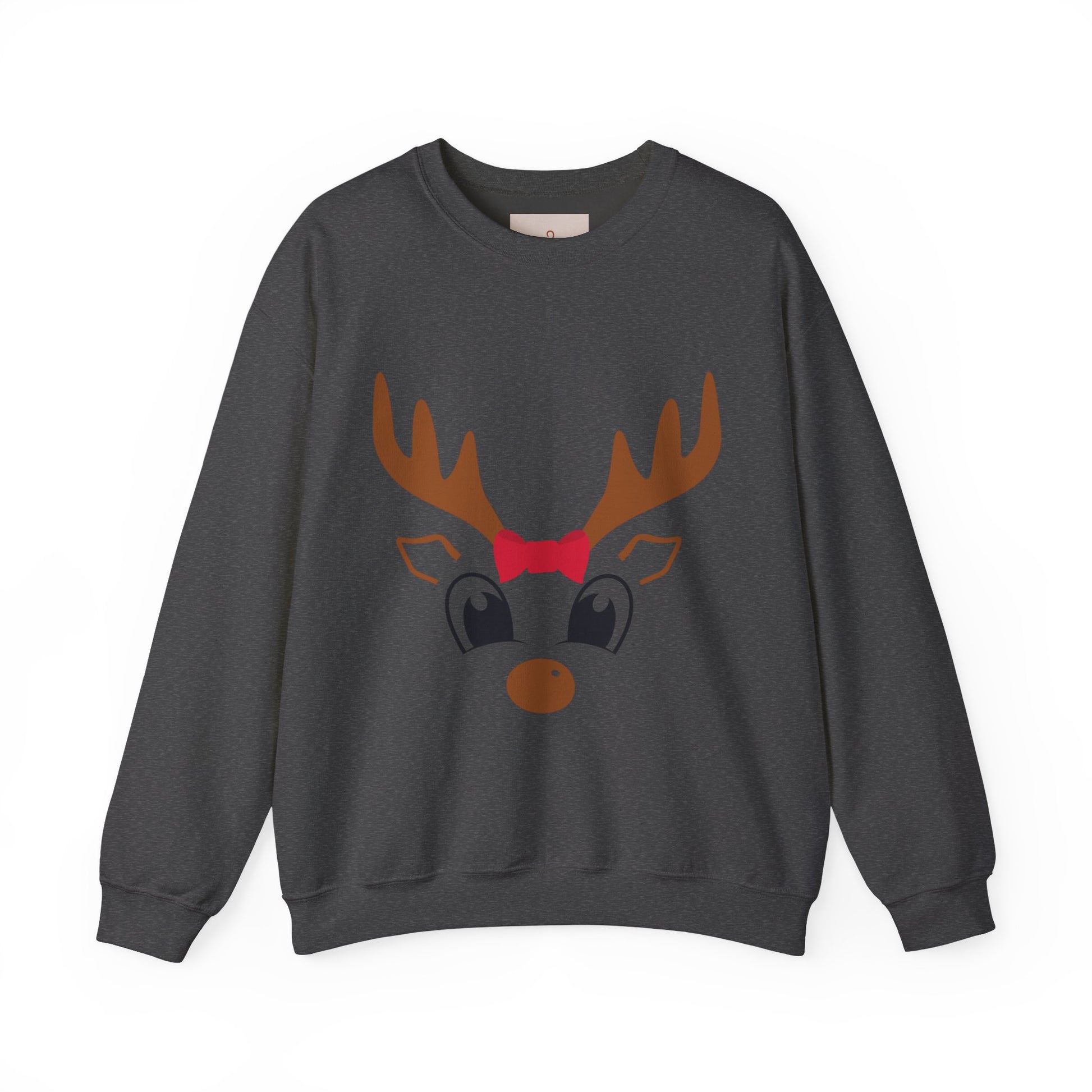 Festive Reindeer Crewneck Sweatshirt