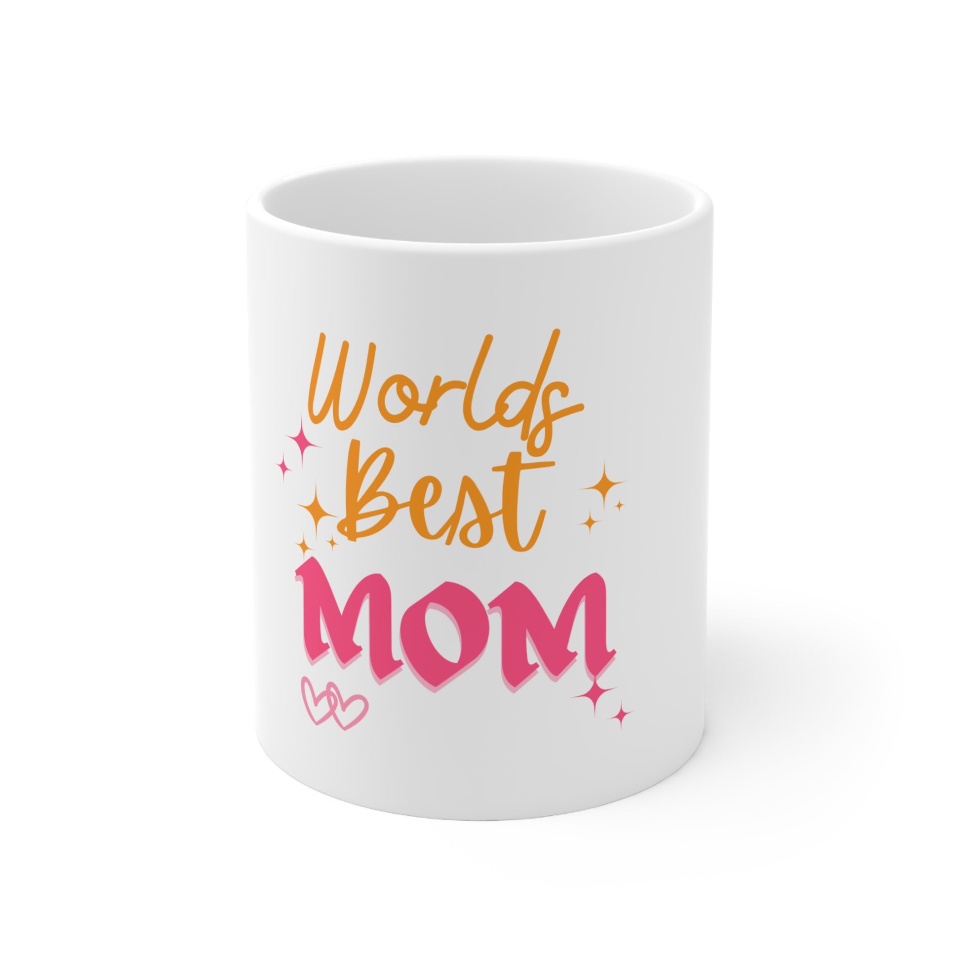 World's Best Mom Ceramic Coffee Cup - Perfect Gift for Mother's Day