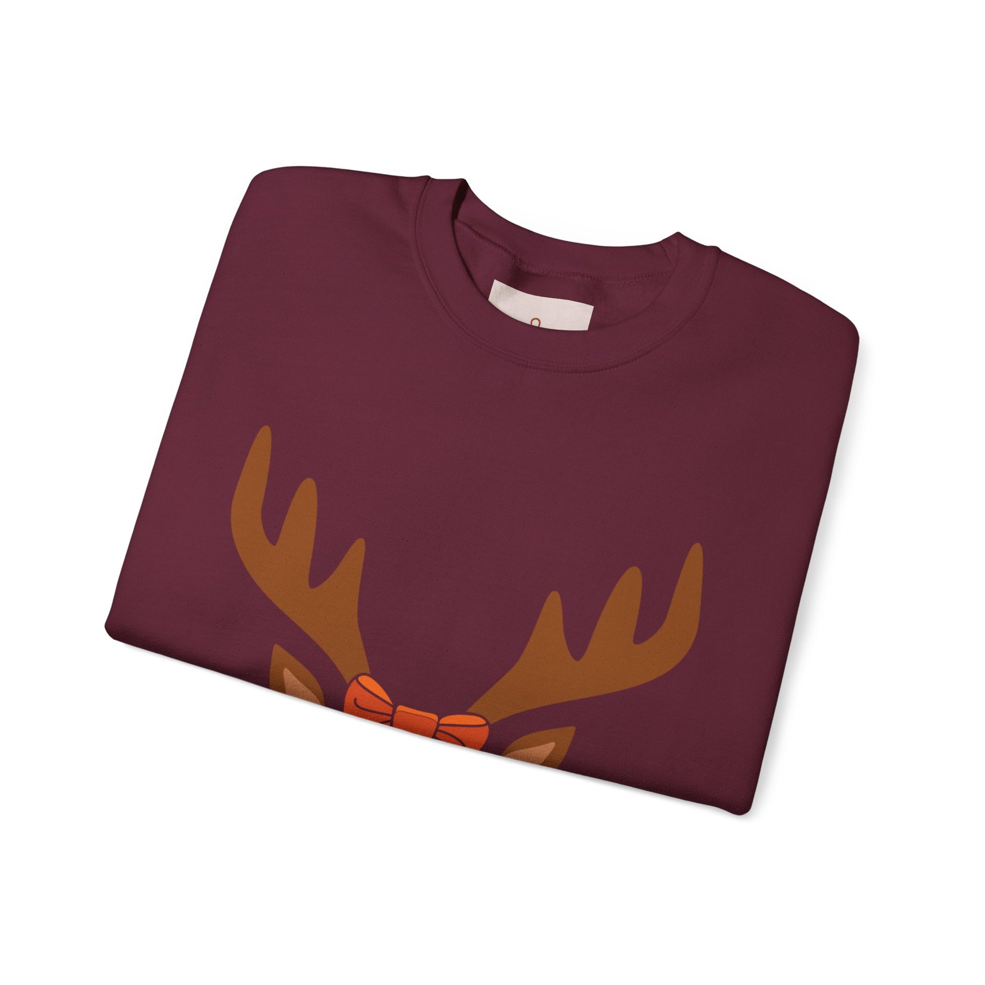 Festive Reindeer Crewneck Sweatshirt