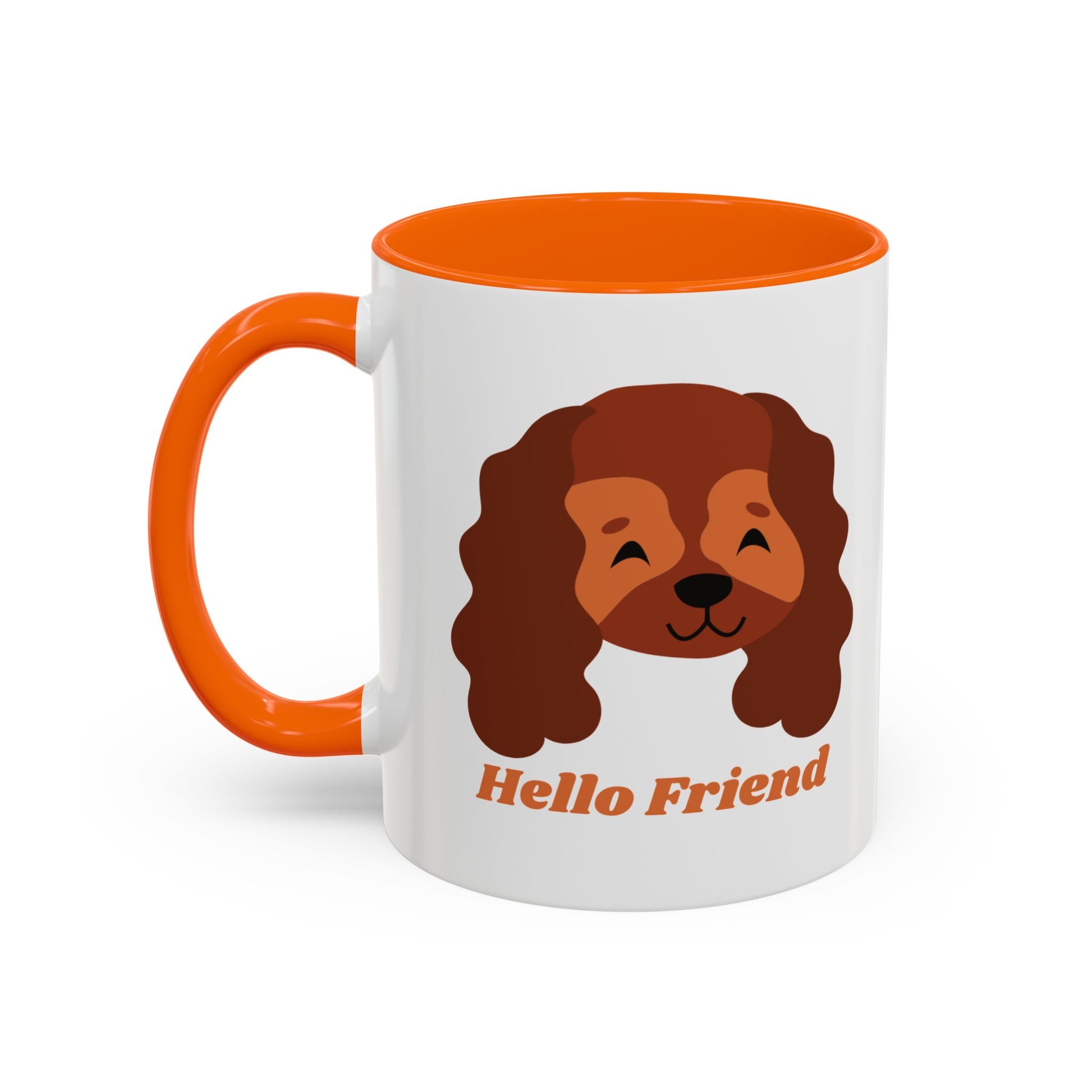 Cute Dog-Themed Coffee Mug - Hello Friend