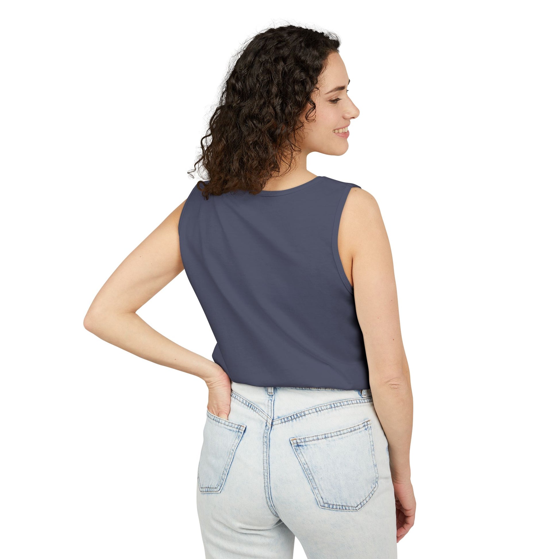 Patriotic "Land of the Free, Home of the Brave" Tank Top