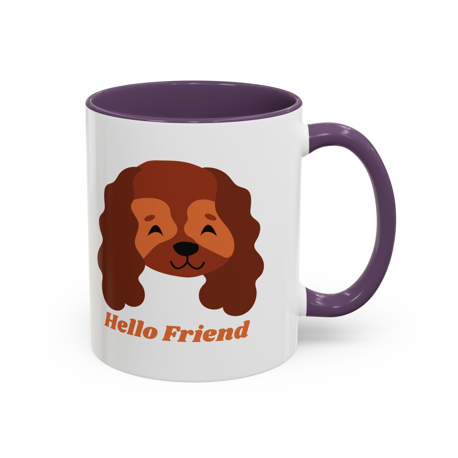 Cute Dog-Themed Coffee Mug - Hello Friend