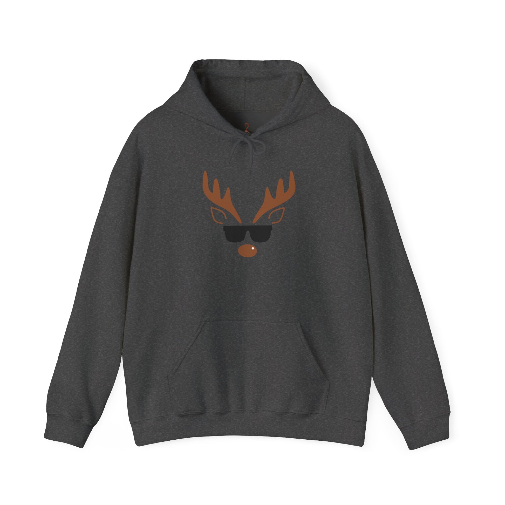 Cool Reindeer Sunglasses Hoodie