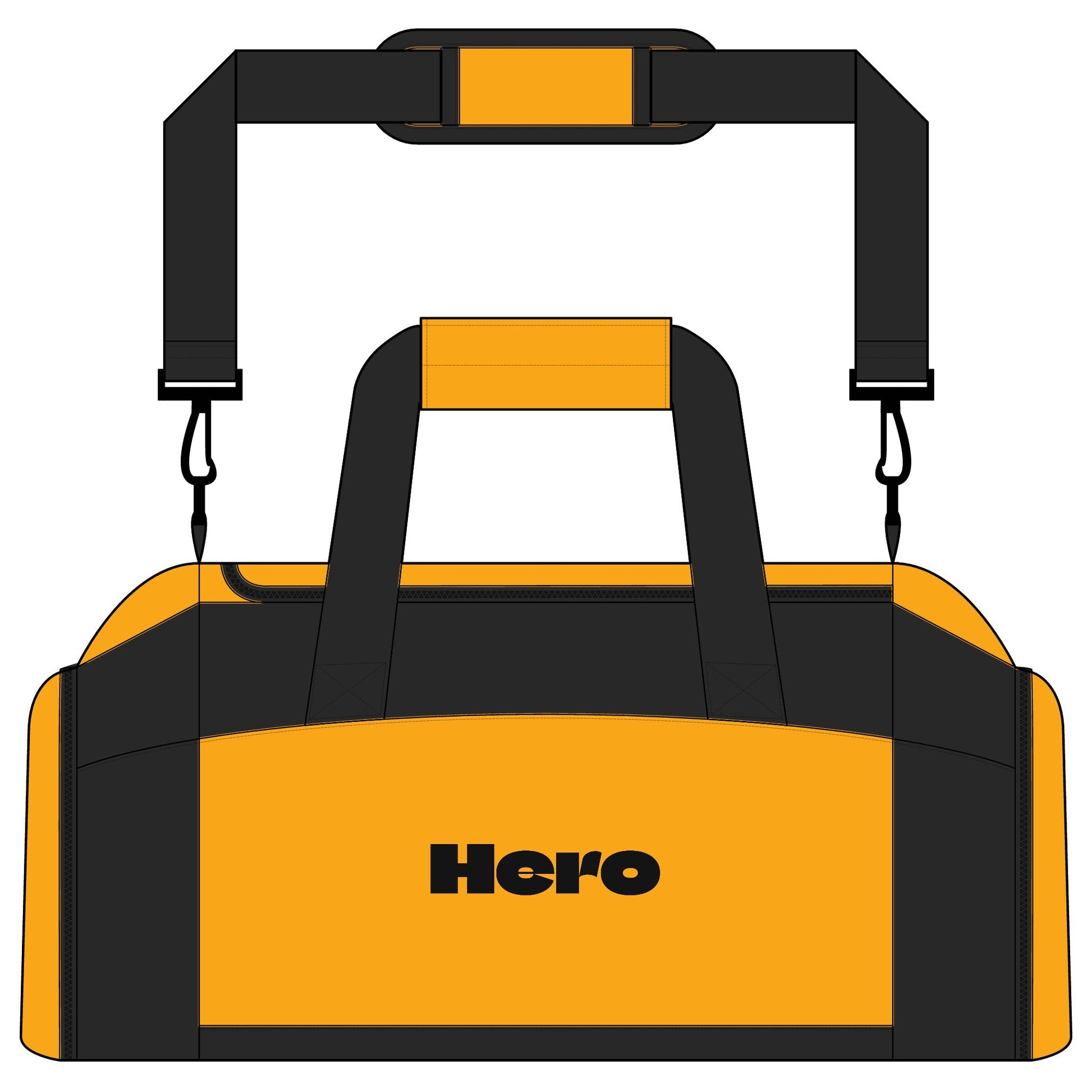 Hero Gym Bag — Durable Sports Duffle for Workouts & Travel
