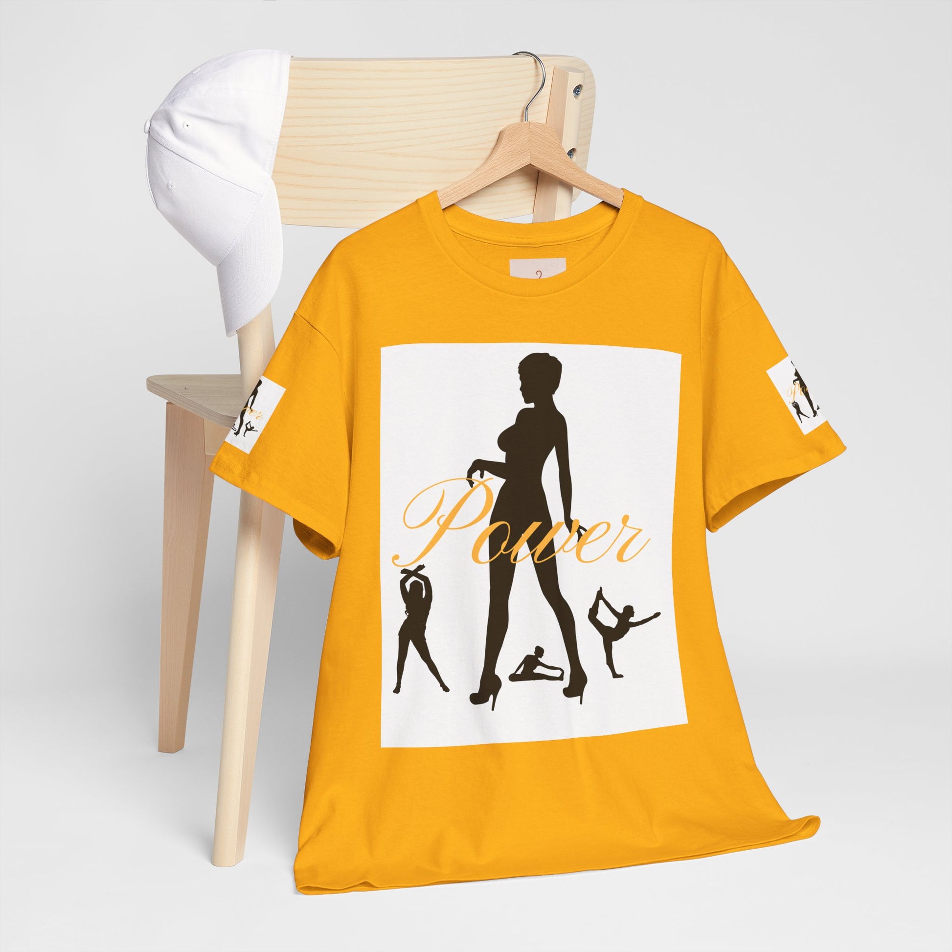 Power Silhouette Tee — Empowerment Graphic T‑Shirt