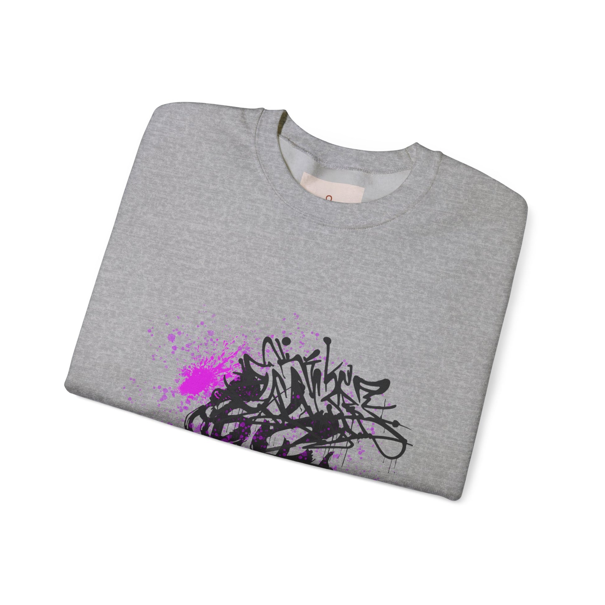Galaxy Paint Splatter Crewneck Sweatshirt