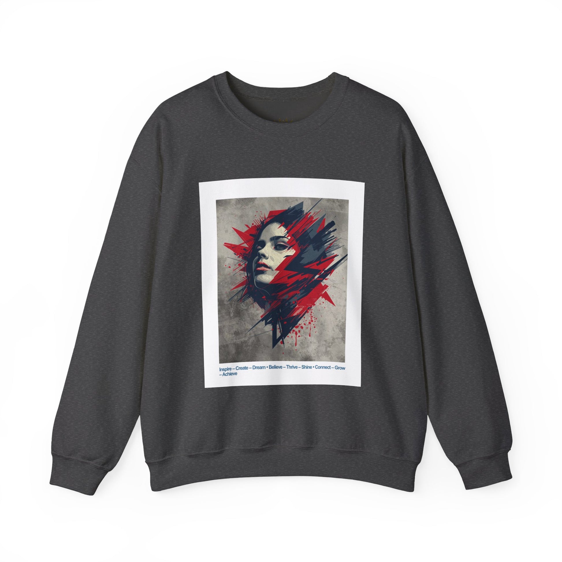 Artistic Graphic Crewneck Sweatshirt - Unisex | Bold Statement Design