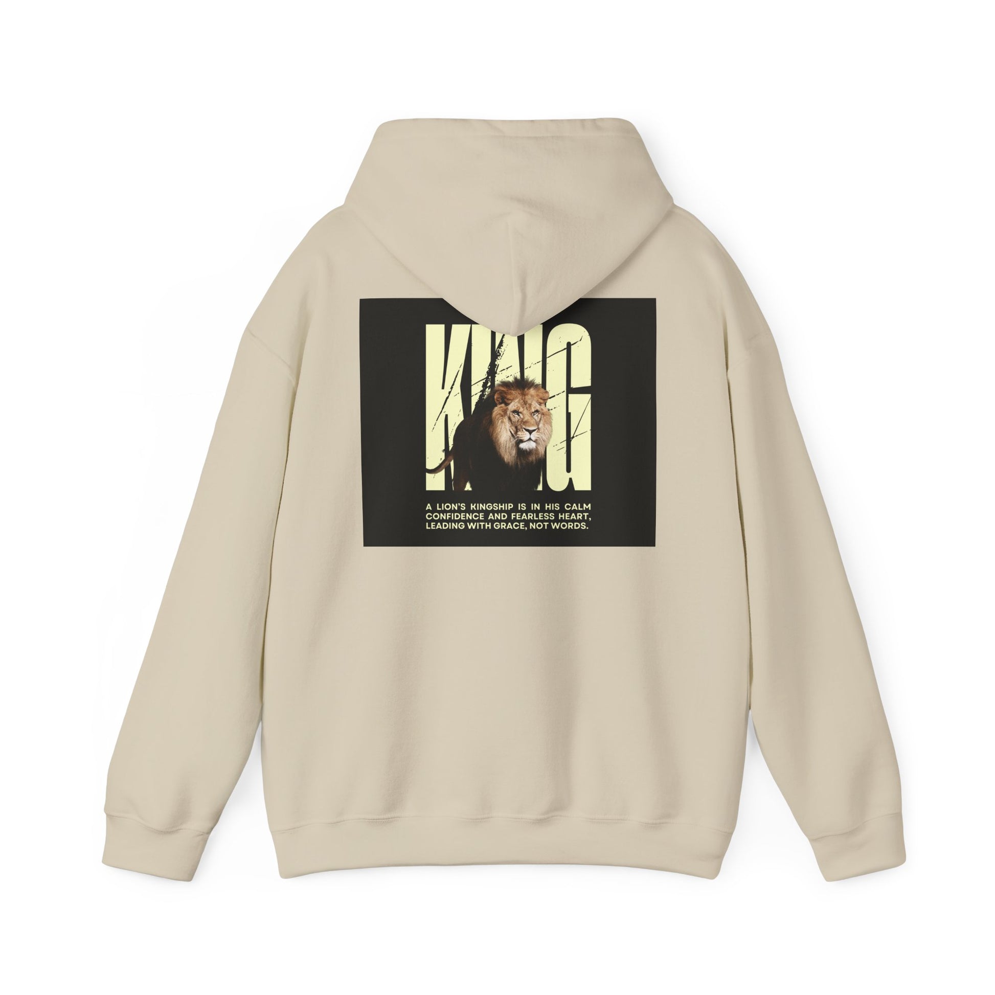 Bold King Hoodie for Empowerment Enthusiasts