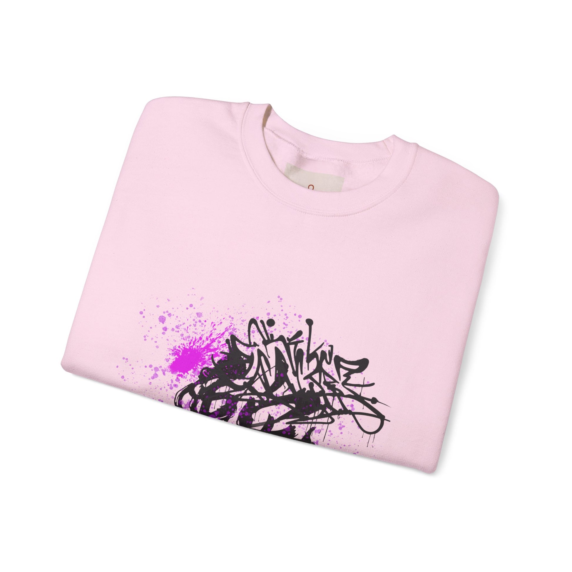 Galaxy Paint Splatter Crewneck Sweatshirt