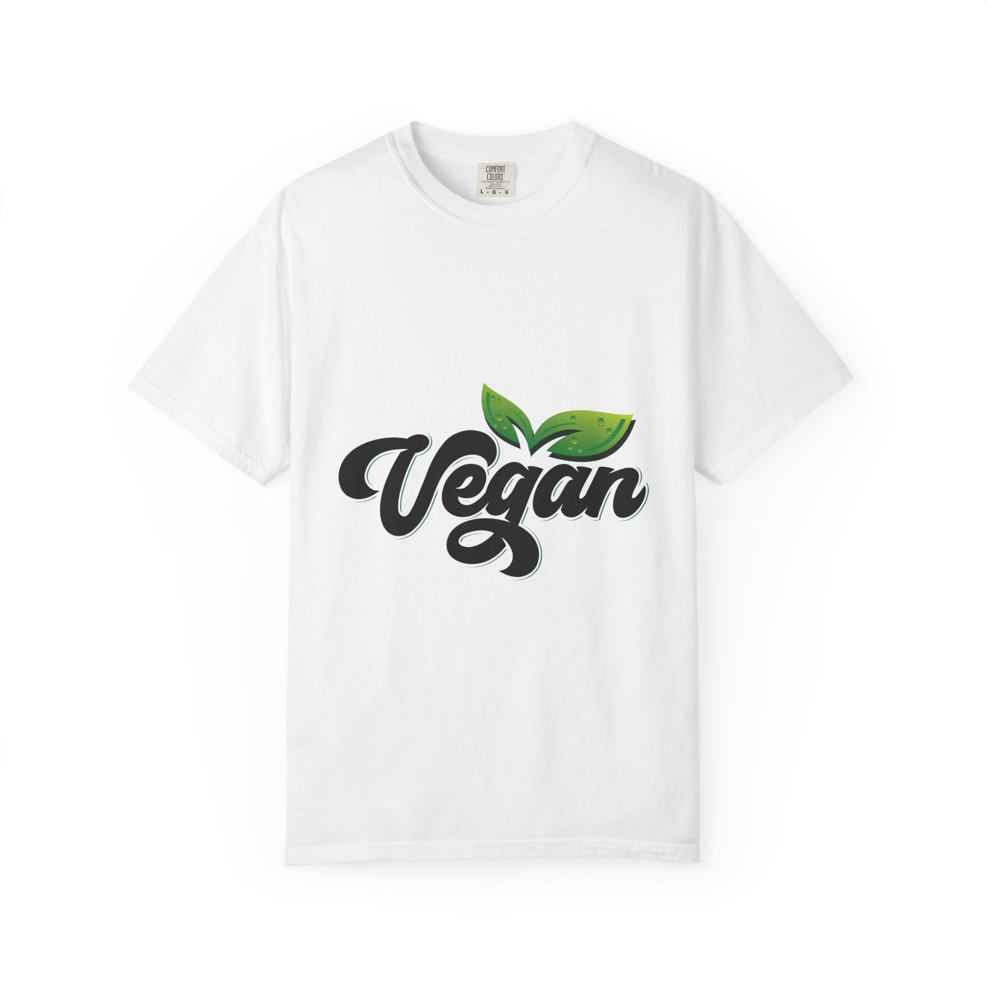 Vegan Garment-Dyed T-shirt, Eco-Friendly Tee, Unisex Plant-Based Shirt
