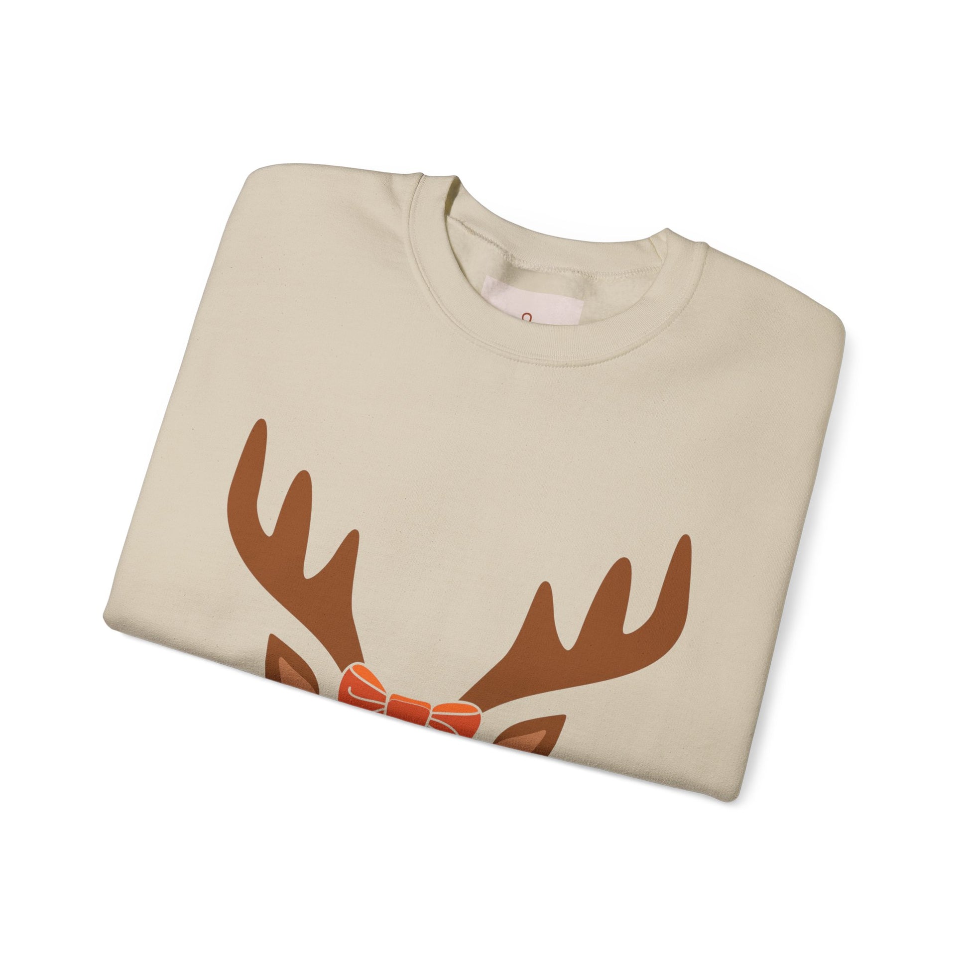 Festive Reindeer Crewneck Sweatshirt