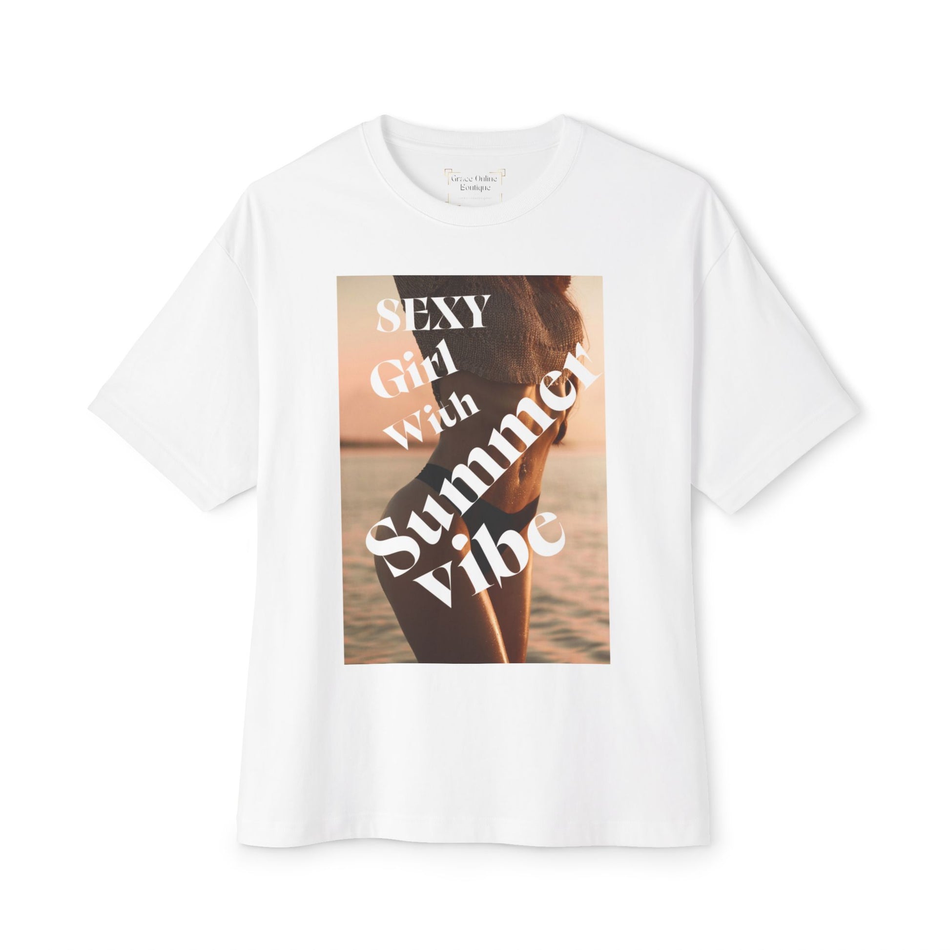 Summer Vibes Oversized Tee
