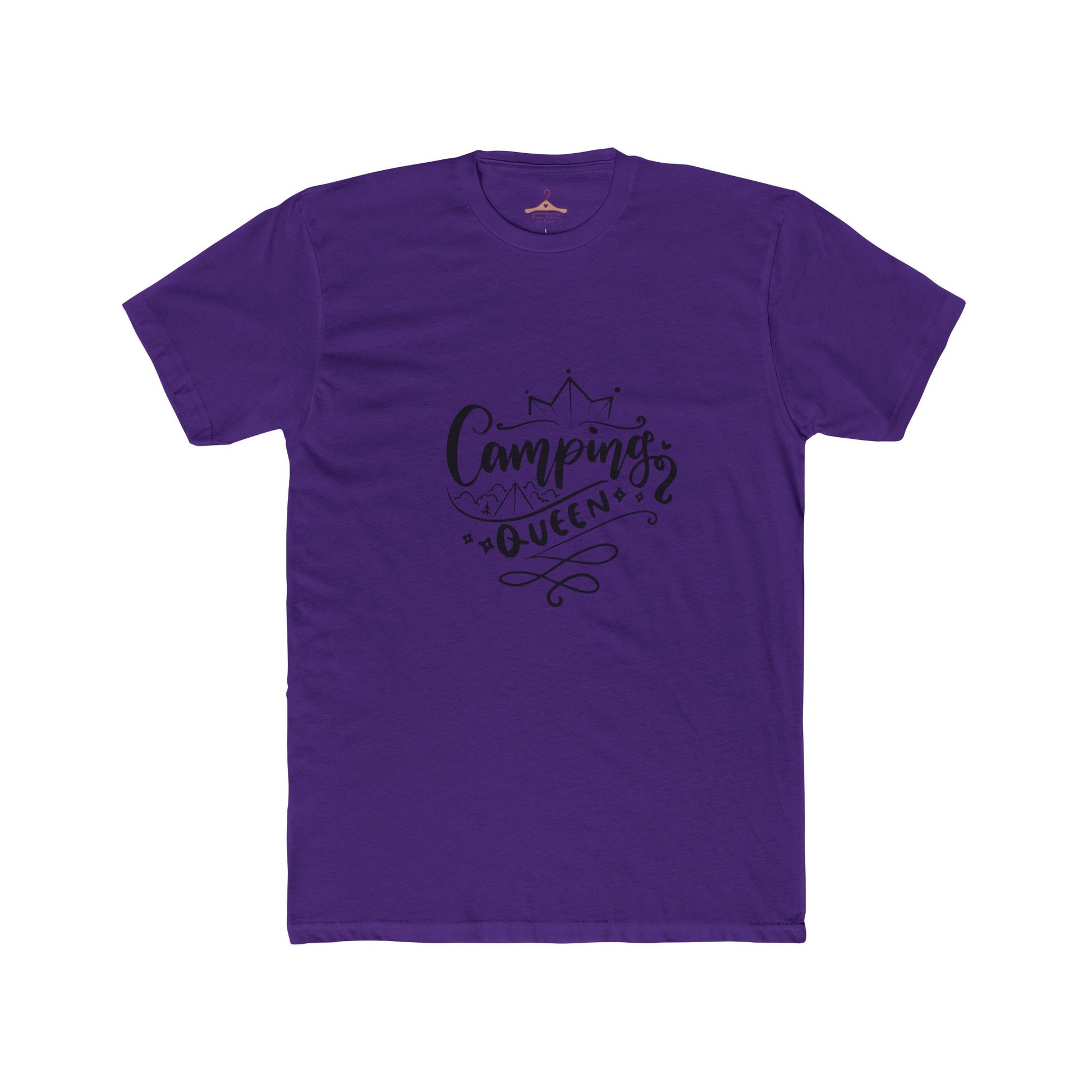 Camping Queen T-Shirt — 'Camping Queen' Graphic Tee for Women, Outdoor Adventure Shirt