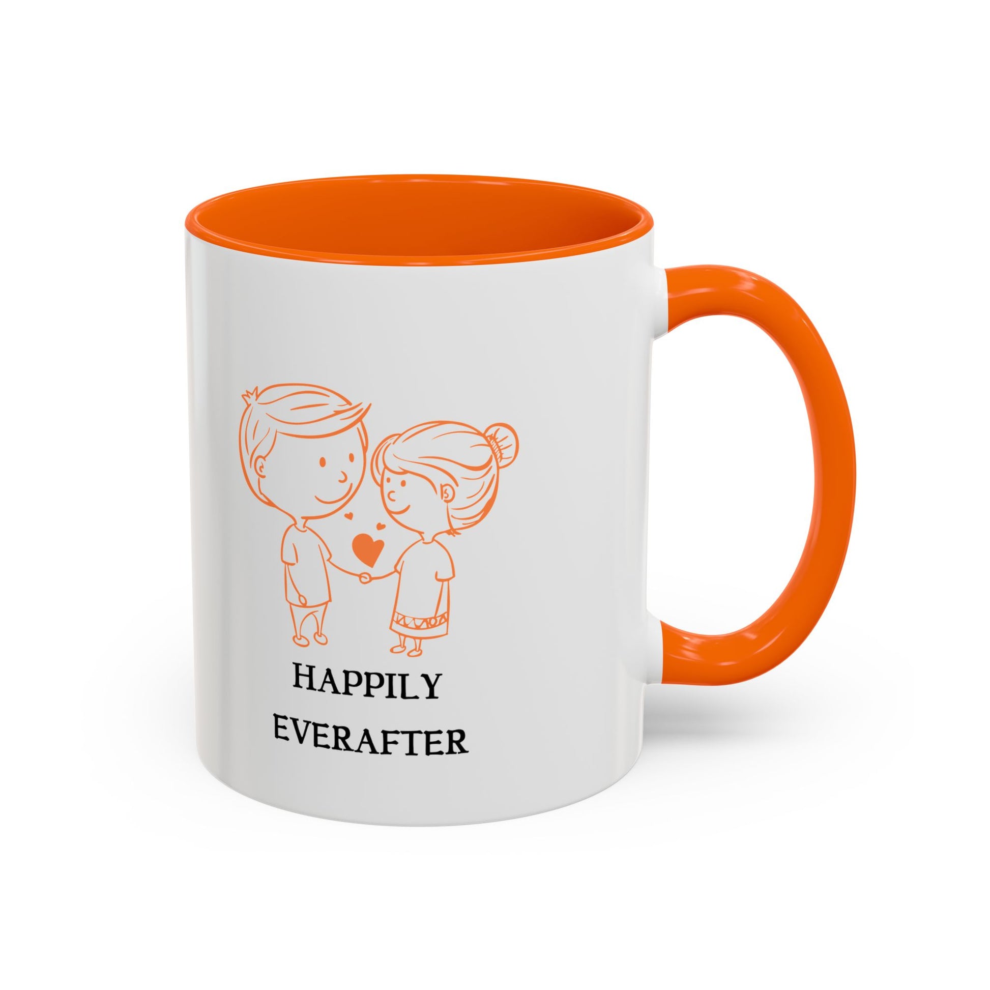 Happily Ever After Accent Coffee Mug