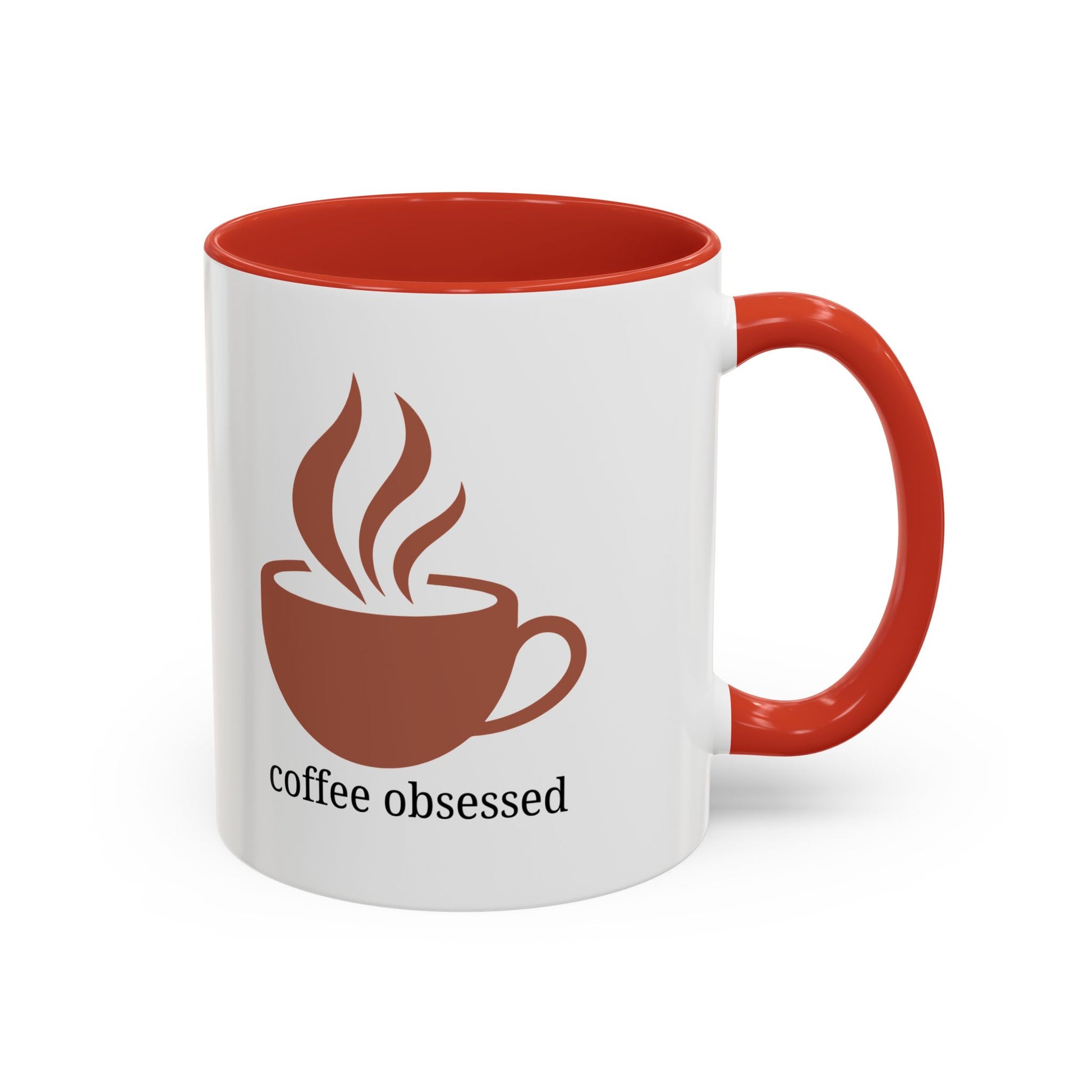 Coffee Obsessed Accent Mug