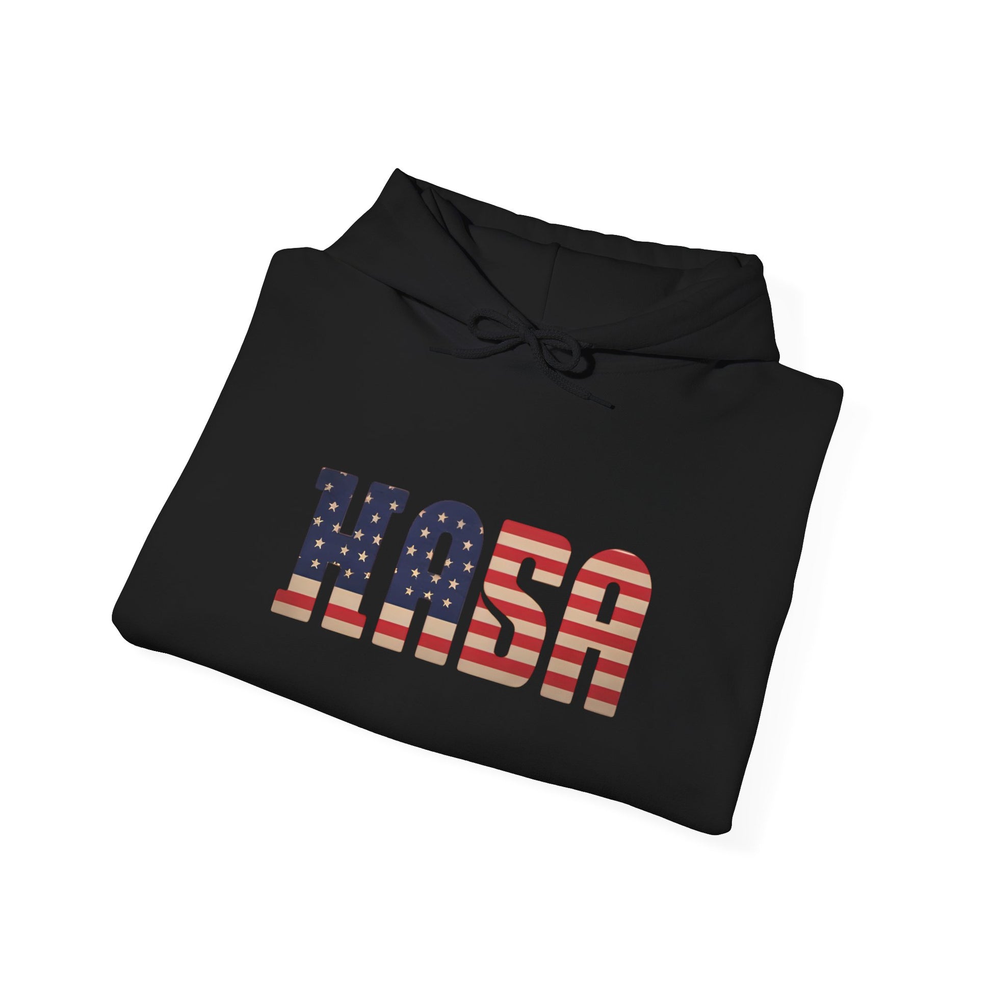 NASA Vintage American Flag Hoodie