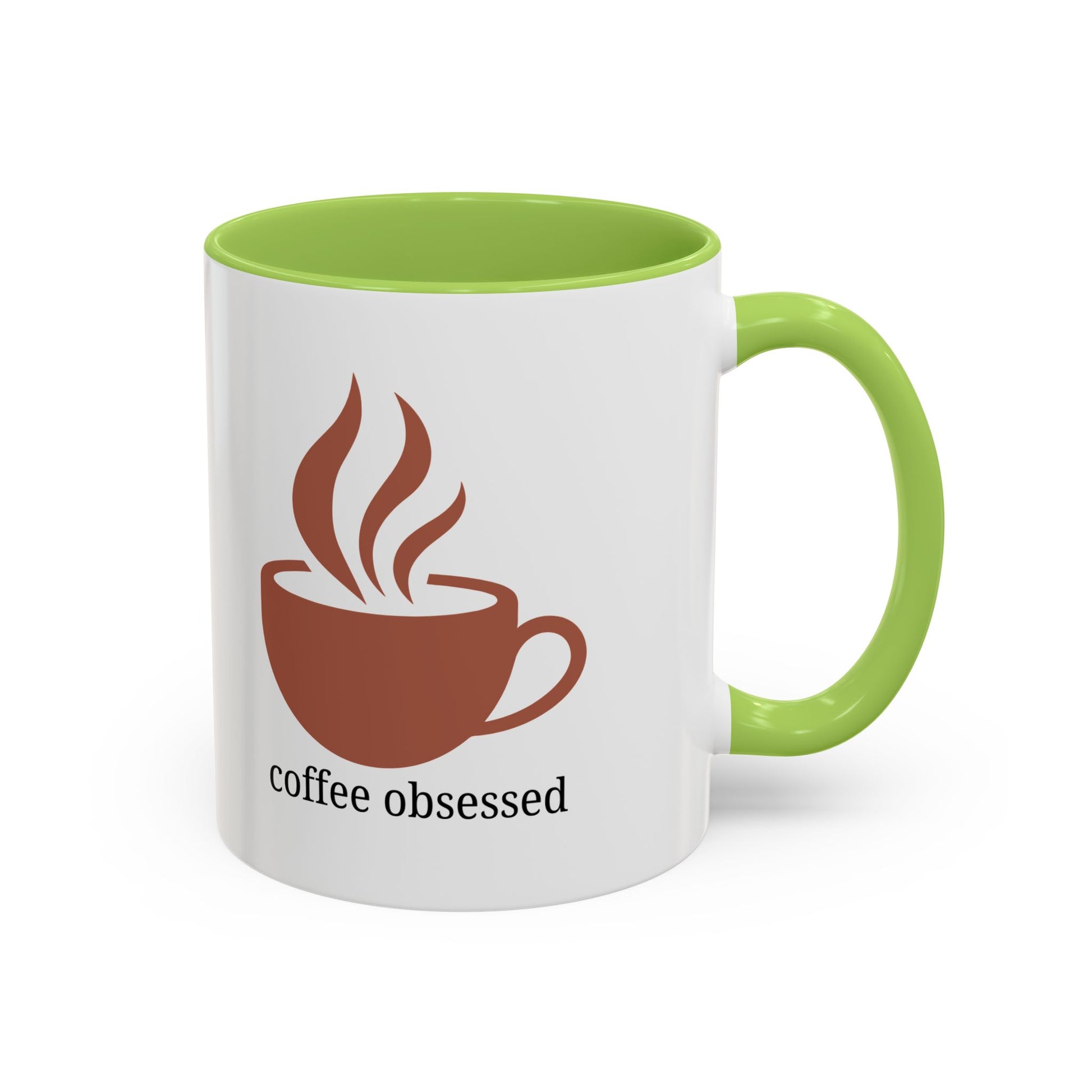 Coffee Obsessed Accent Mug