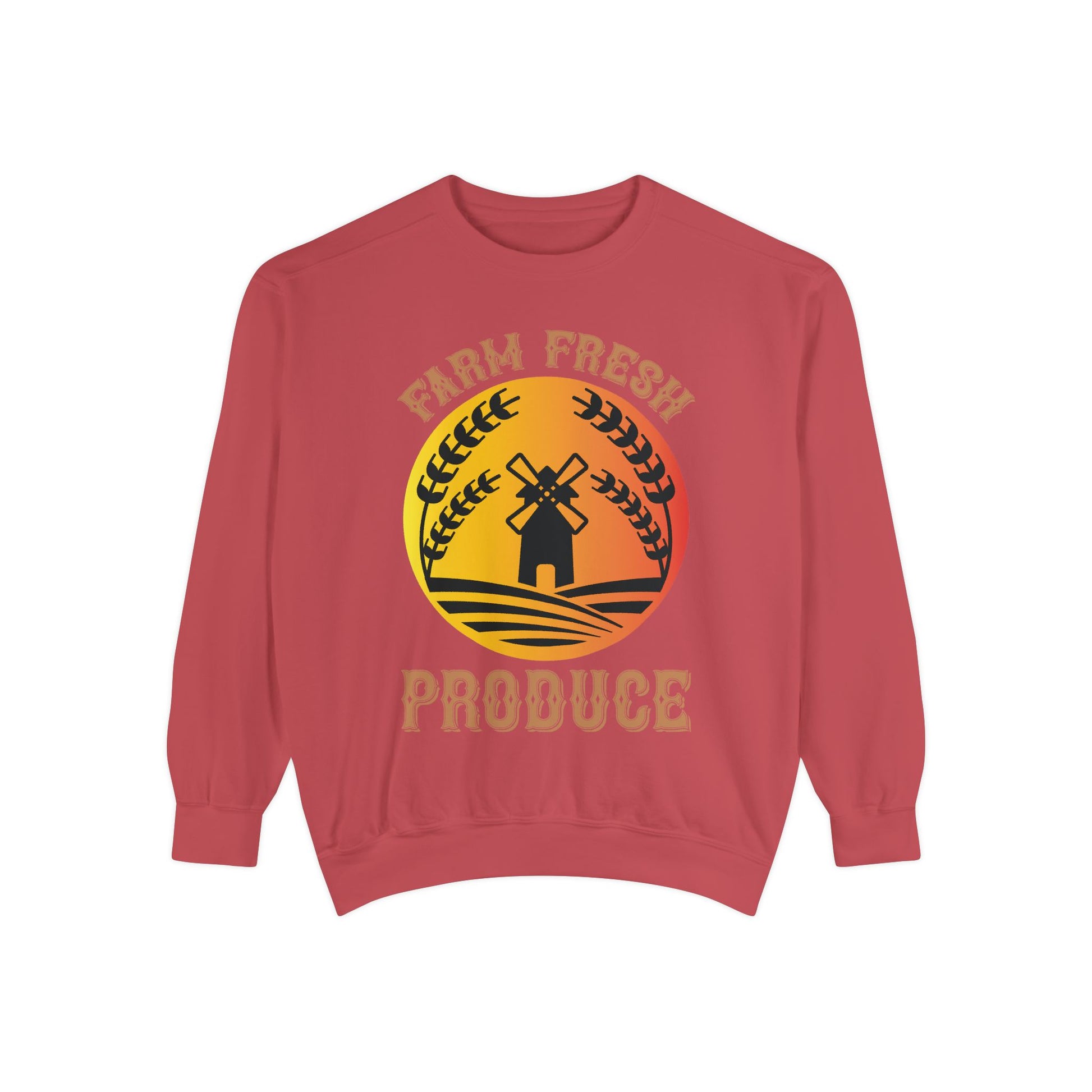 Fall Fresh Produce Sweatshirt — Vintage Farm Harvest Crewneck