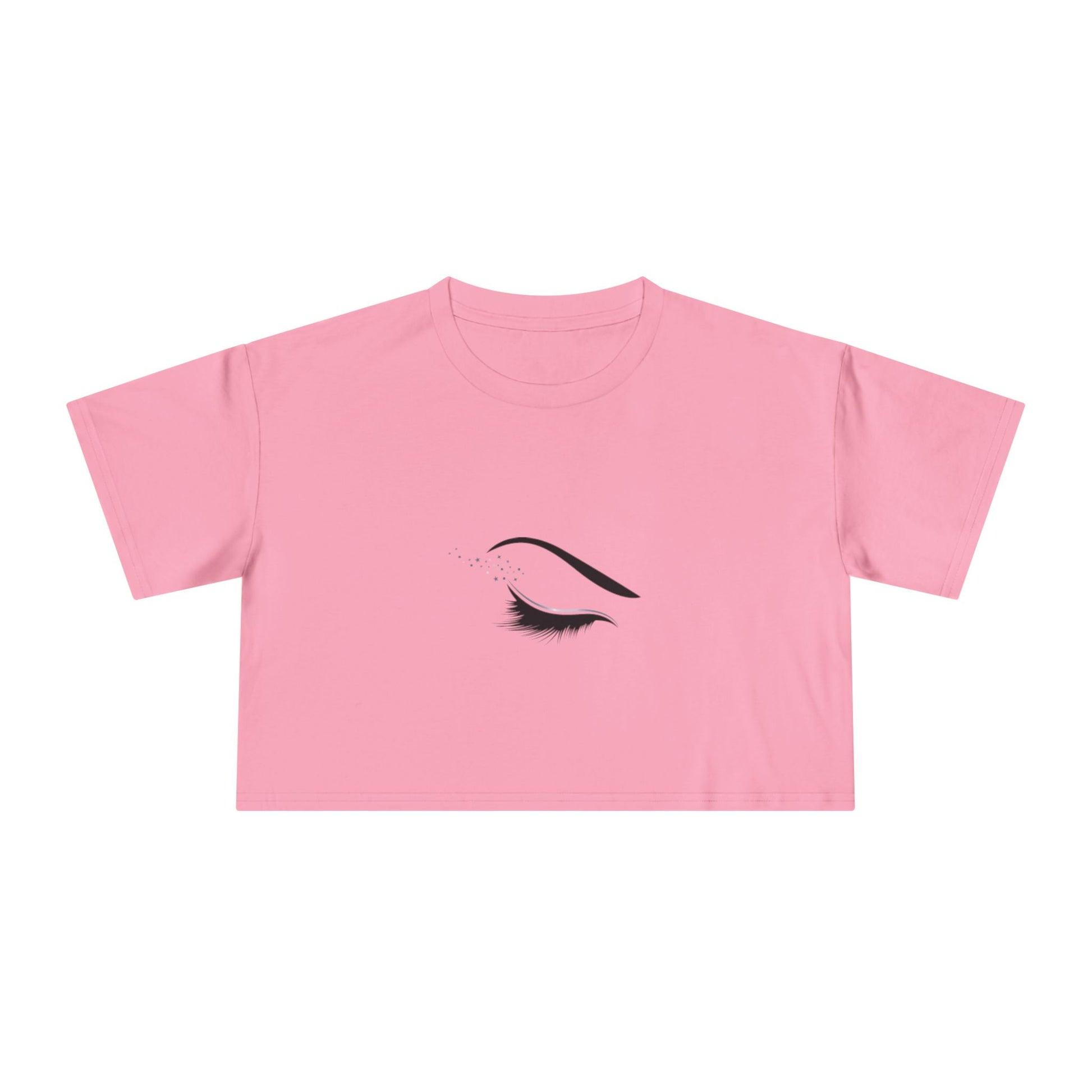 Eyelash & Brow Minimalist Women's Crop Tee