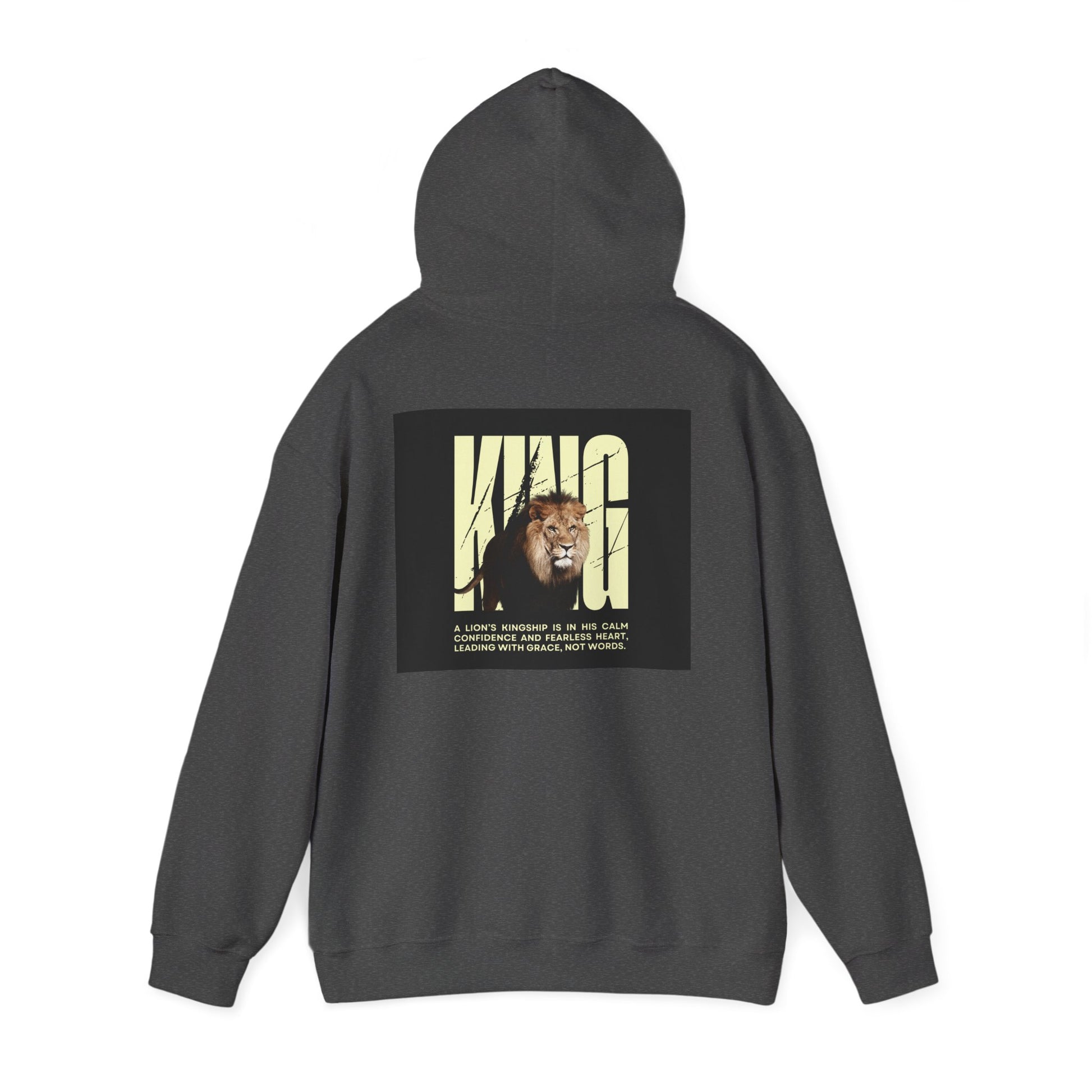 Bold King Hoodie for Empowerment Enthusiasts
