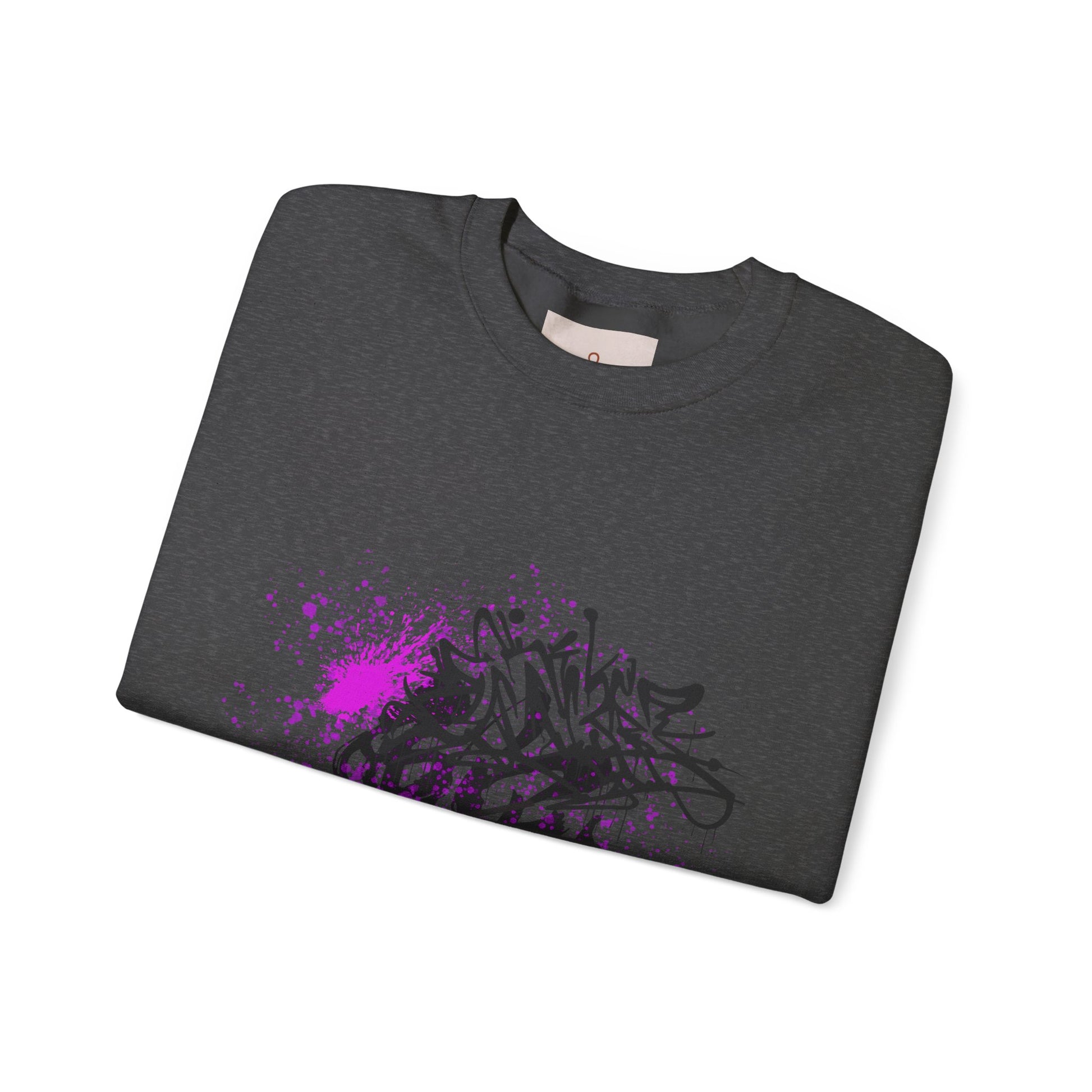 Galaxy Paint Splatter Crewneck Sweatshirt