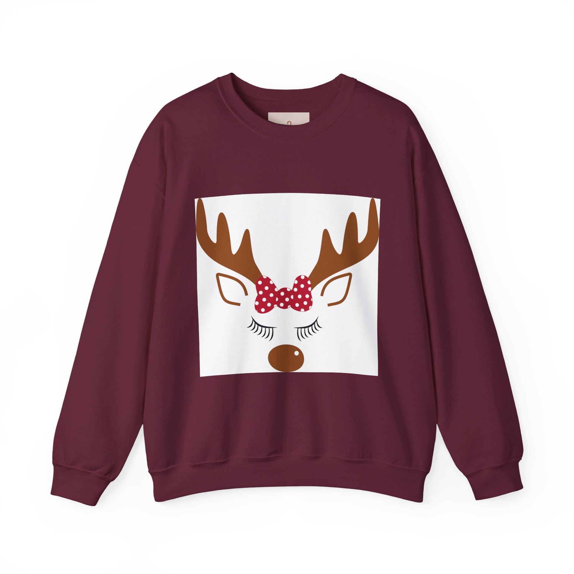 Cute Reindeer Christmas Sweatshirt