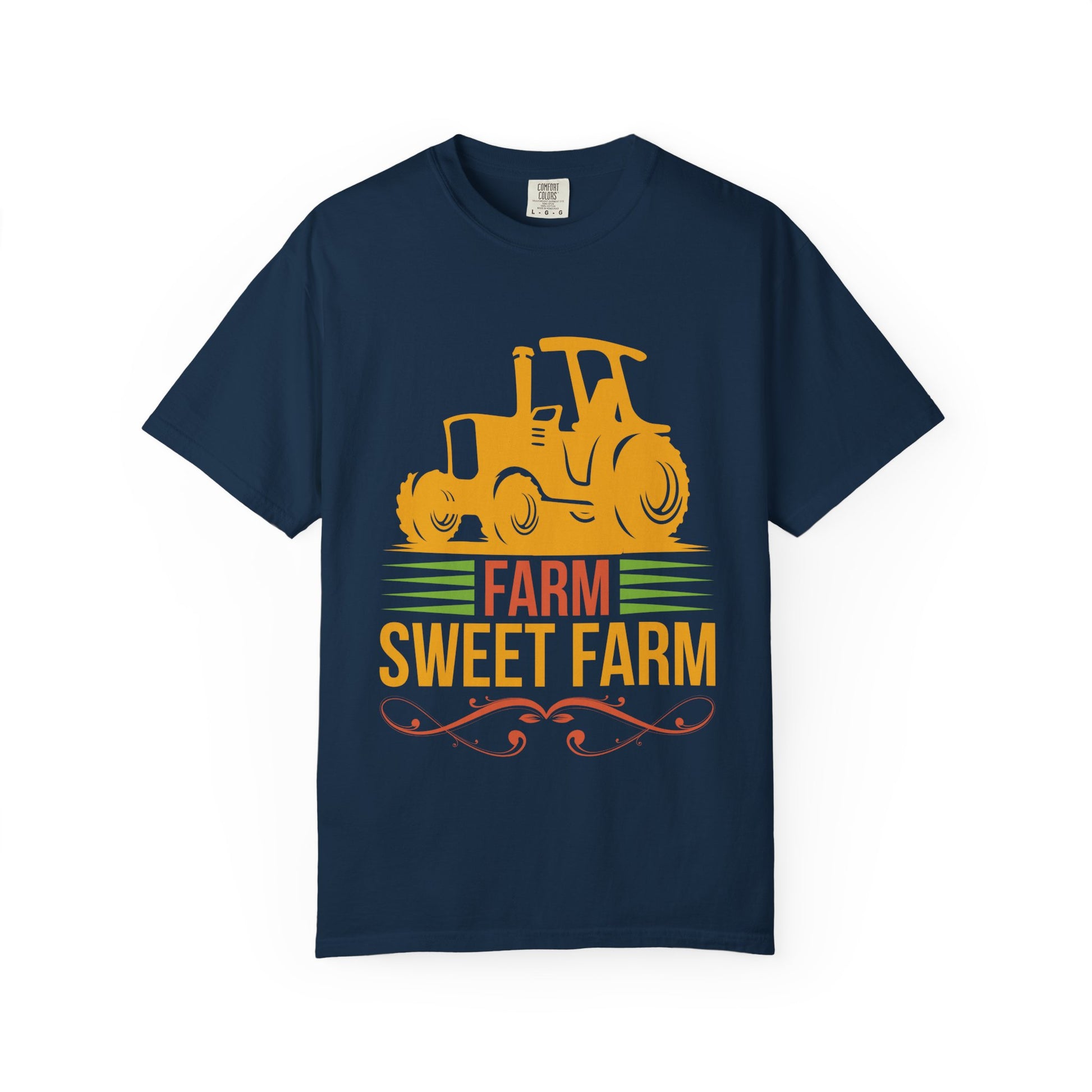 Farm Sweet Farm T-Shirt — Vintage Tractor Tee for Farmers & Country Lovers
