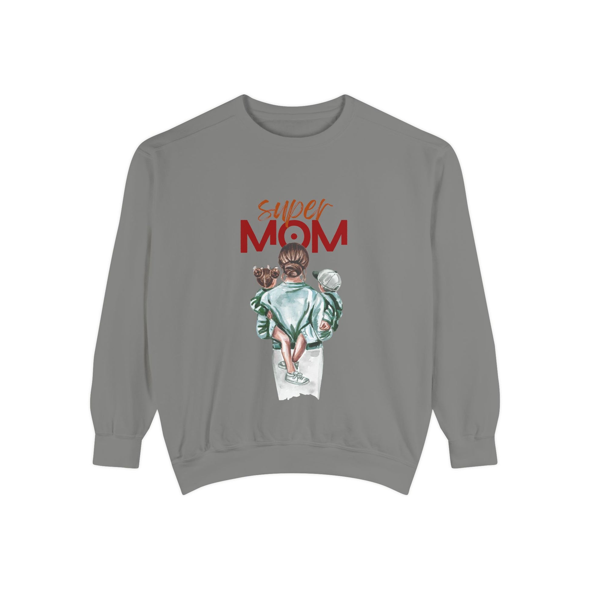 Super Mom Garment-Dyed Sweatshirt