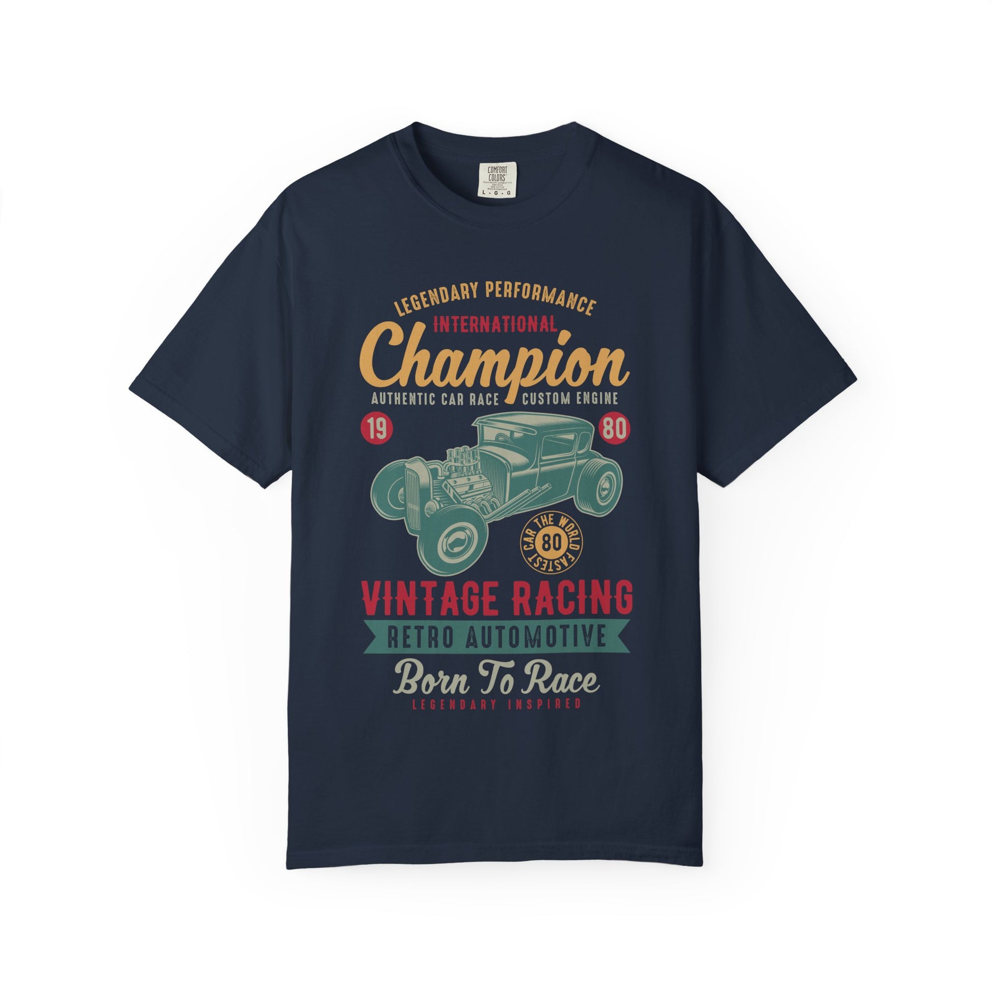 Vintage Racing Champion T-Shirt, Retro Car Tee, Unisex Gift