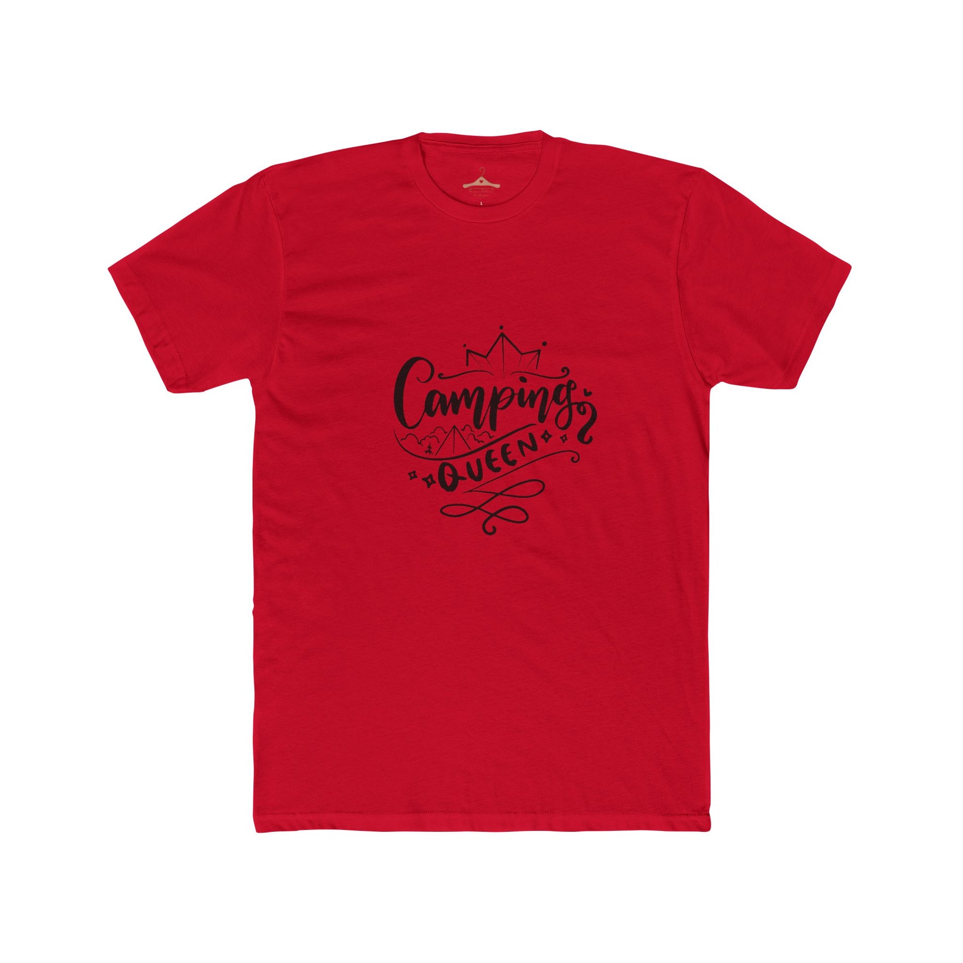Camping Queen T-Shirt — 'Camping Queen' Graphic Tee for Women, Outdoor Adventure Shirt