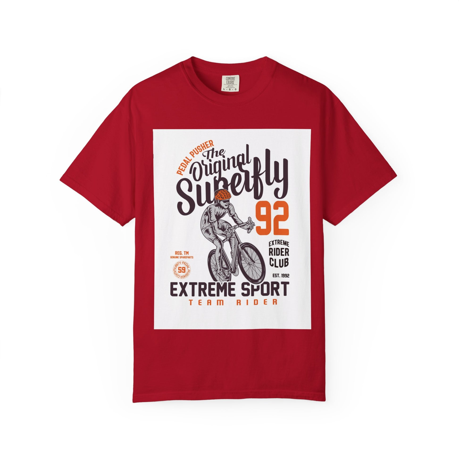 Extreme Sport Unisex T-Shirt, Casual Cycling Tee