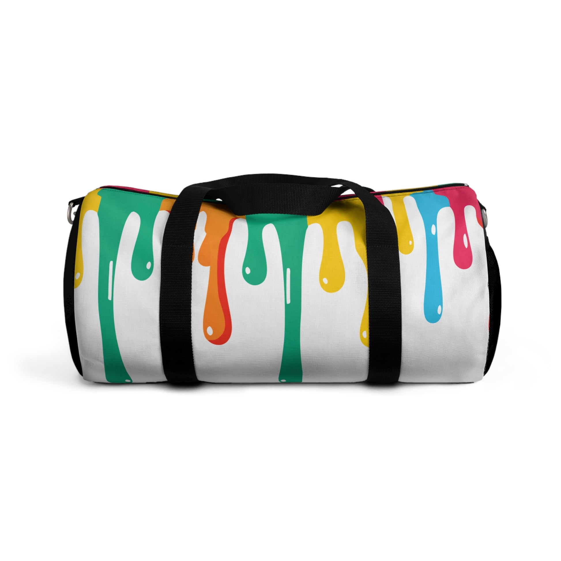 Color Drip Duffel Bag — Bright Paint Splash Travel Gym Bag