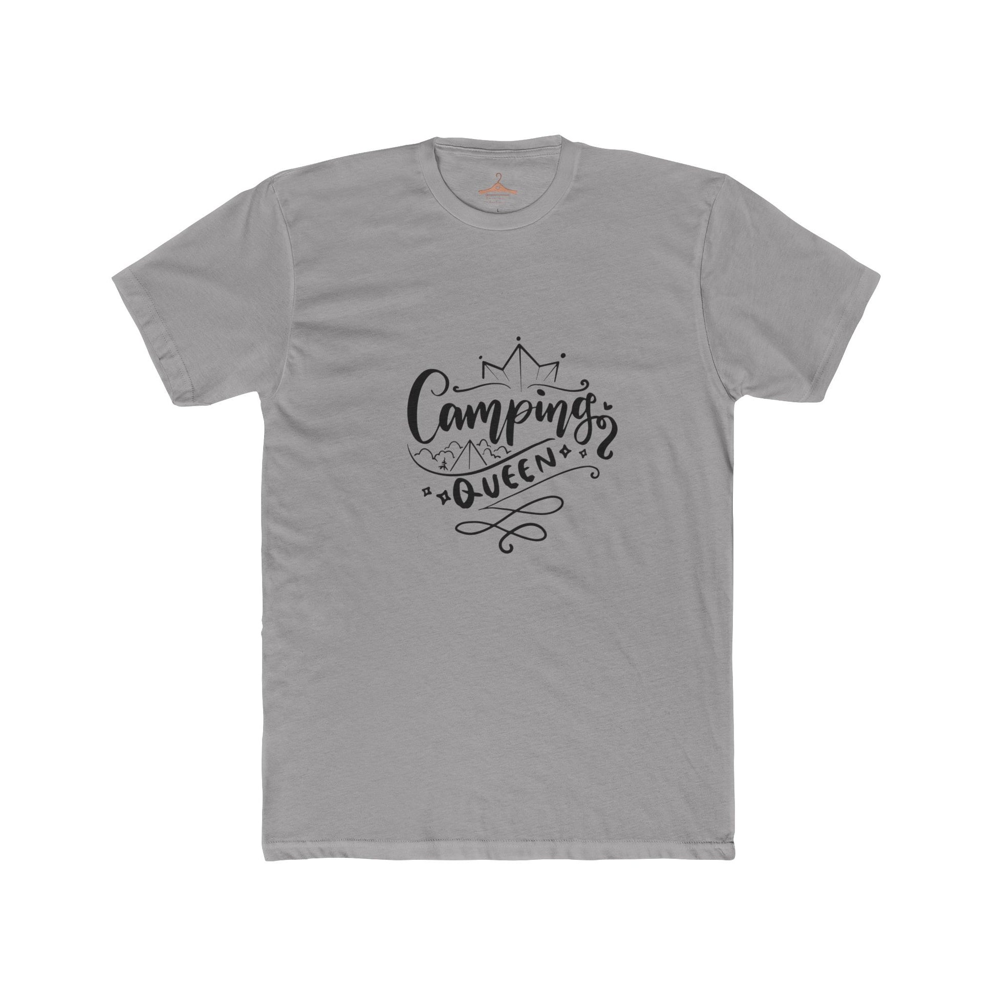 Camping Queen T-Shirt — 'Camping Queen' Graphic Tee for Women, Outdoor Adventure Shirt