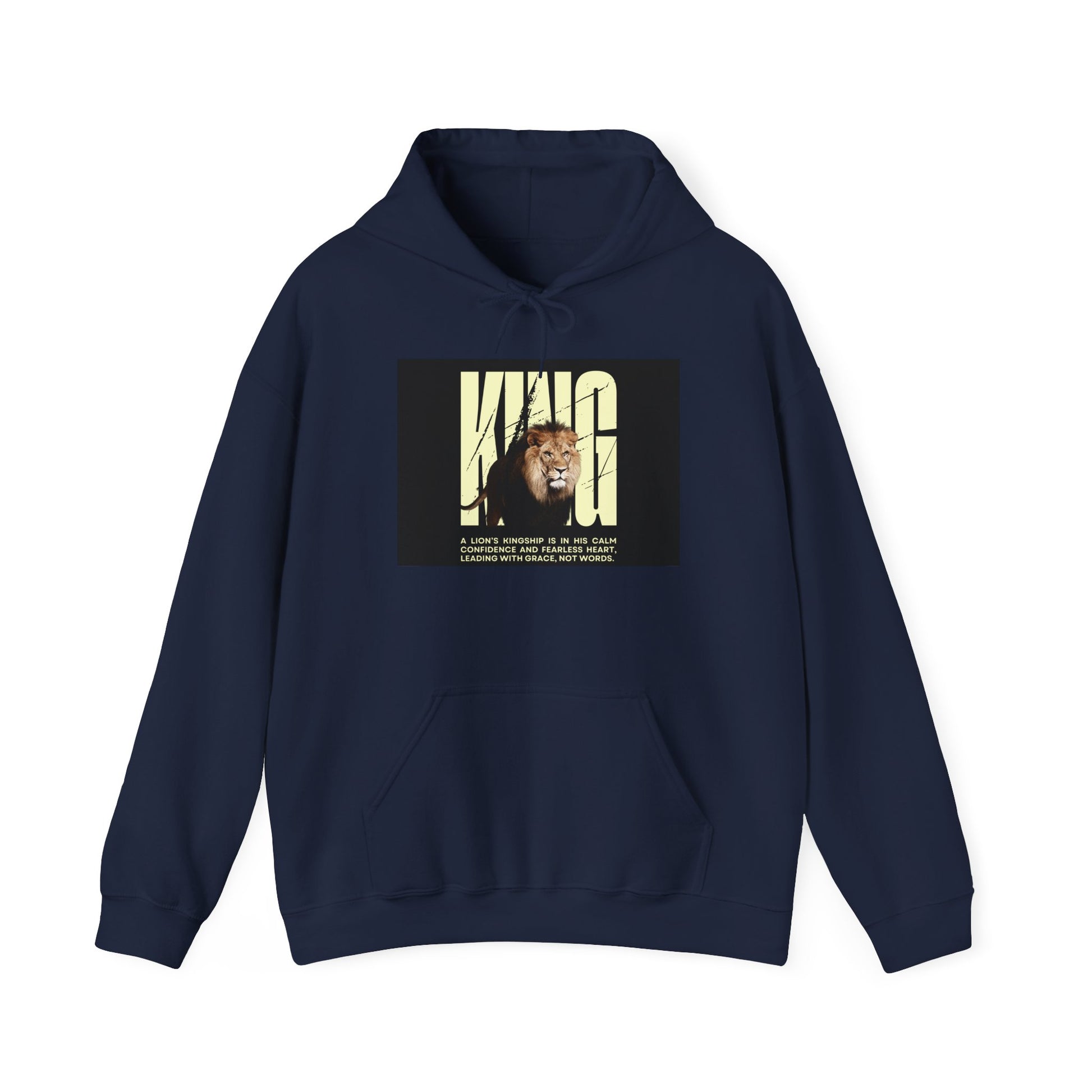 Bold King Hoodie for Empowerment Enthusiasts