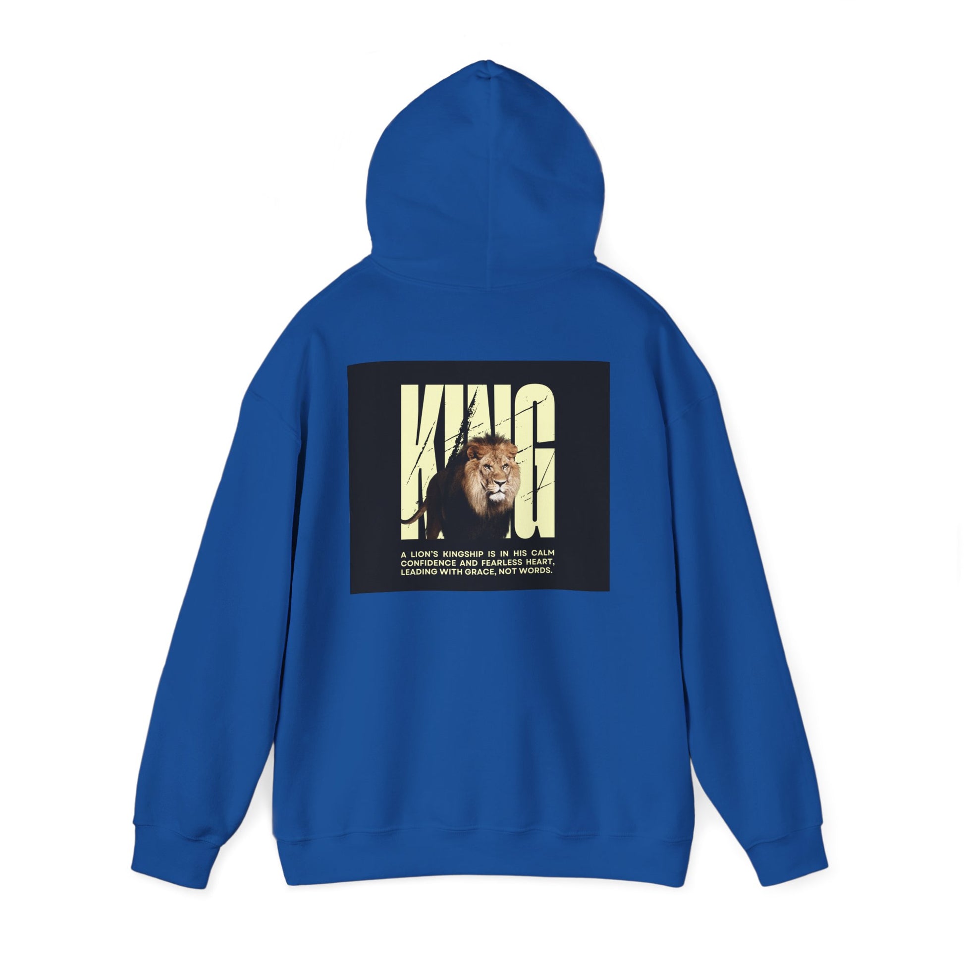 Bold King Hoodie for Empowerment Enthusiasts