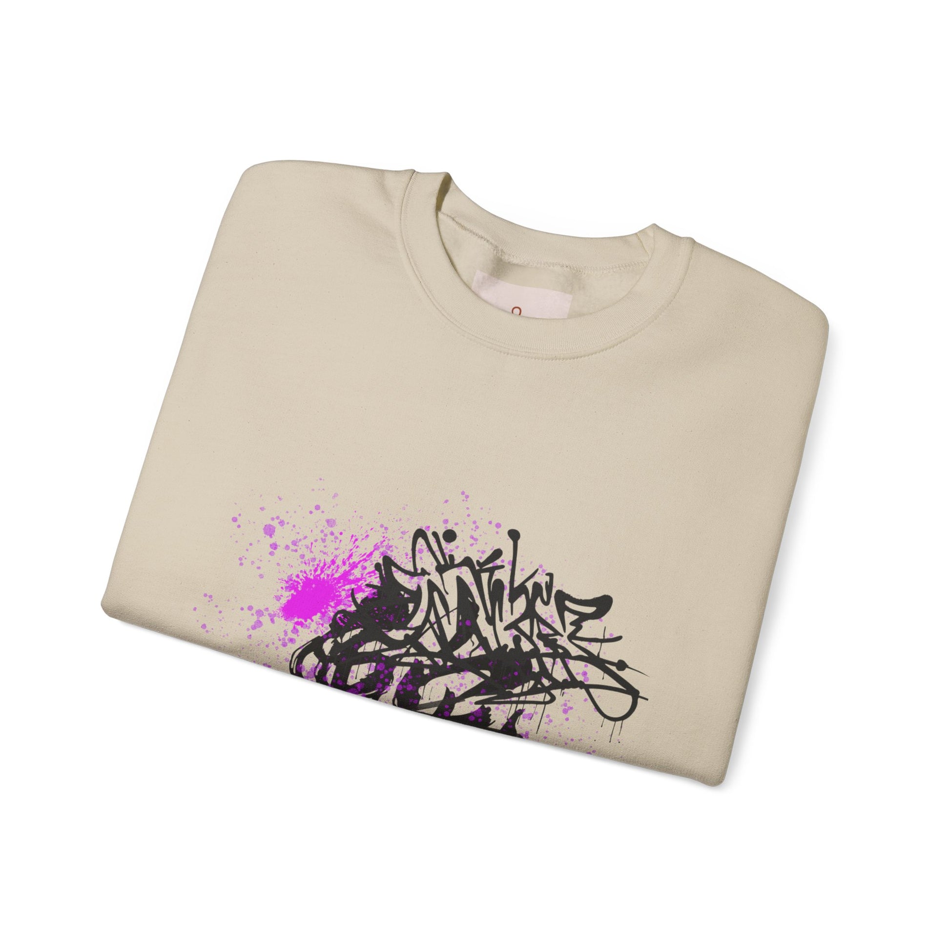 Galaxy Paint Splatter Crewneck Sweatshirt