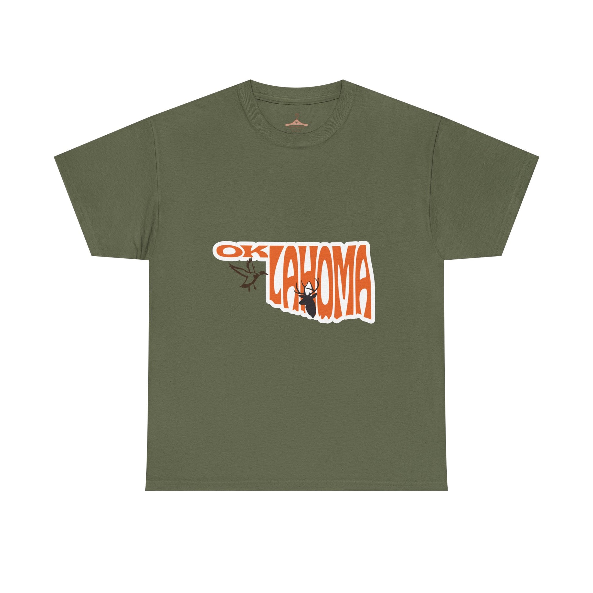 Oklahoma Retro Graphic Tee — Vintage State Pride Shirt