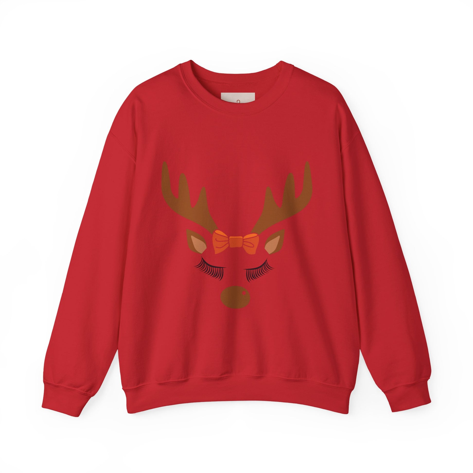 Festive Reindeer Crewneck Sweatshirt