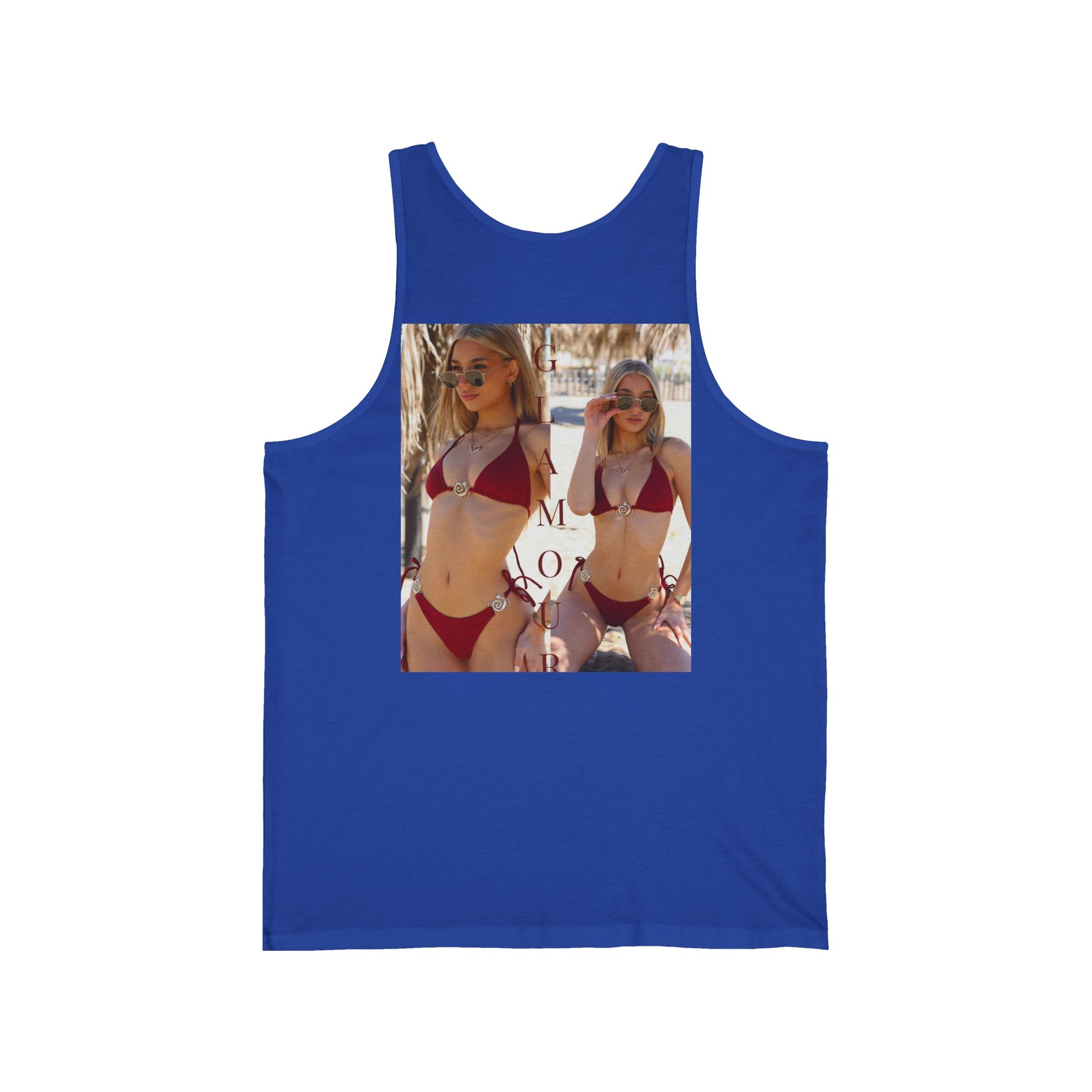 Bikini Beach Photo Tank Top — Summer Swimwear Vibes