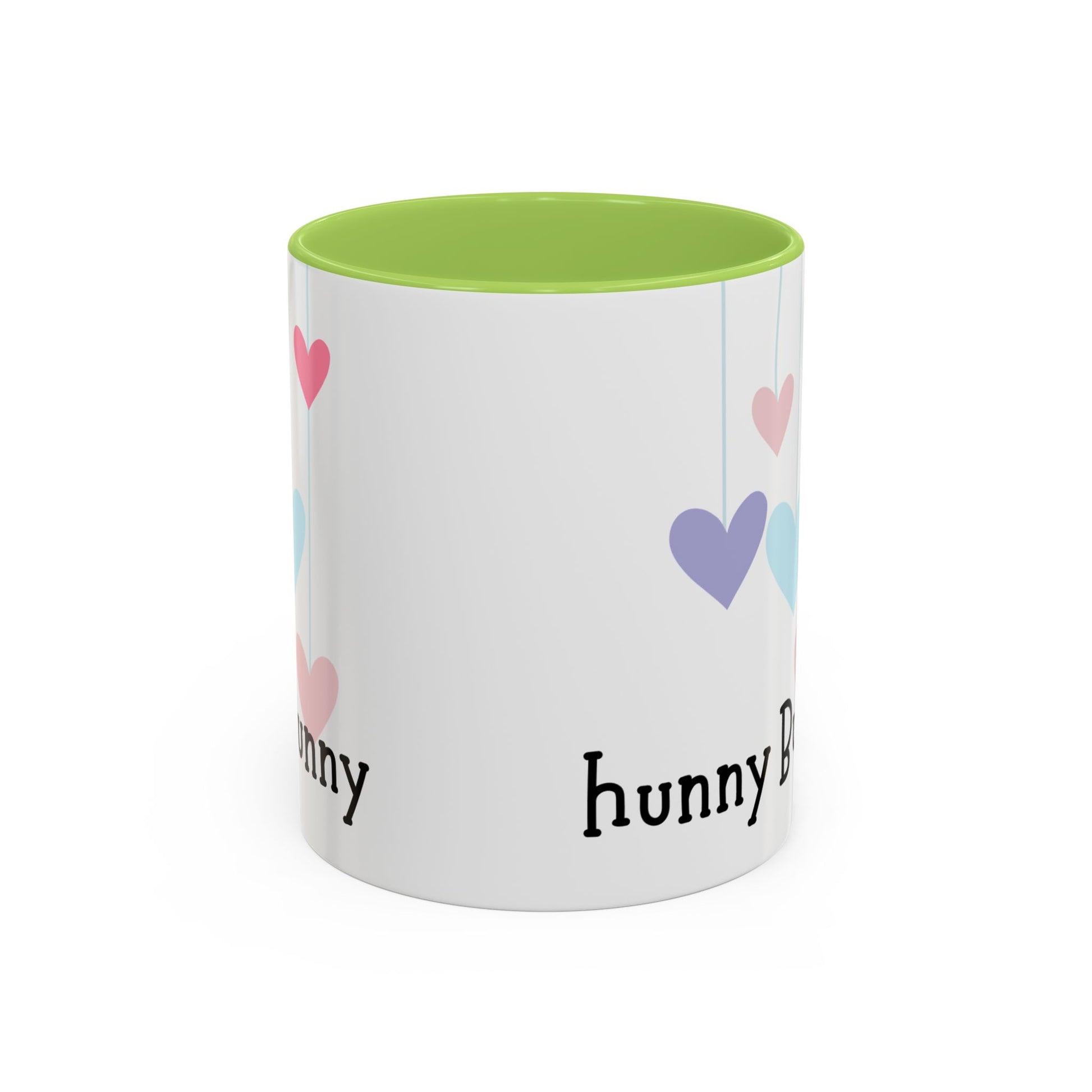 Cute Heart Hanging Accent Coffee Mug for Bunny Lovers