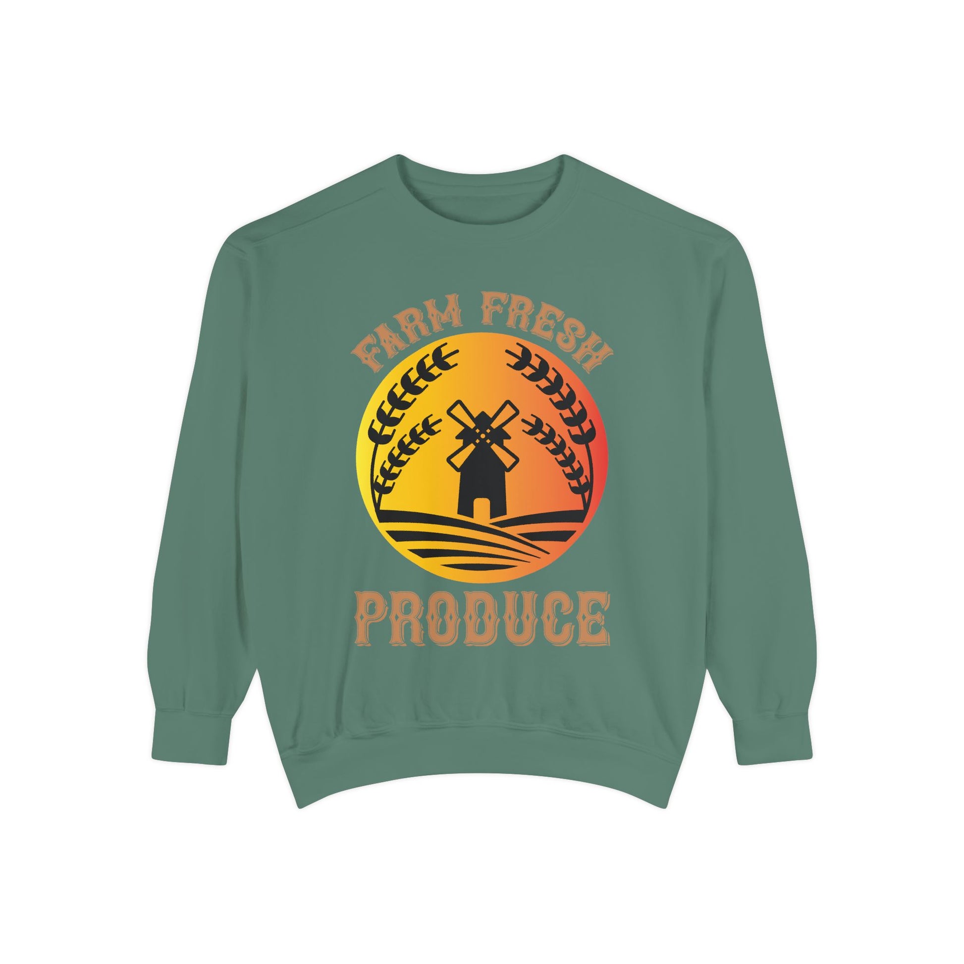 Fall Fresh Produce Sweatshirt — Vintage Farm Harvest Crewneck
