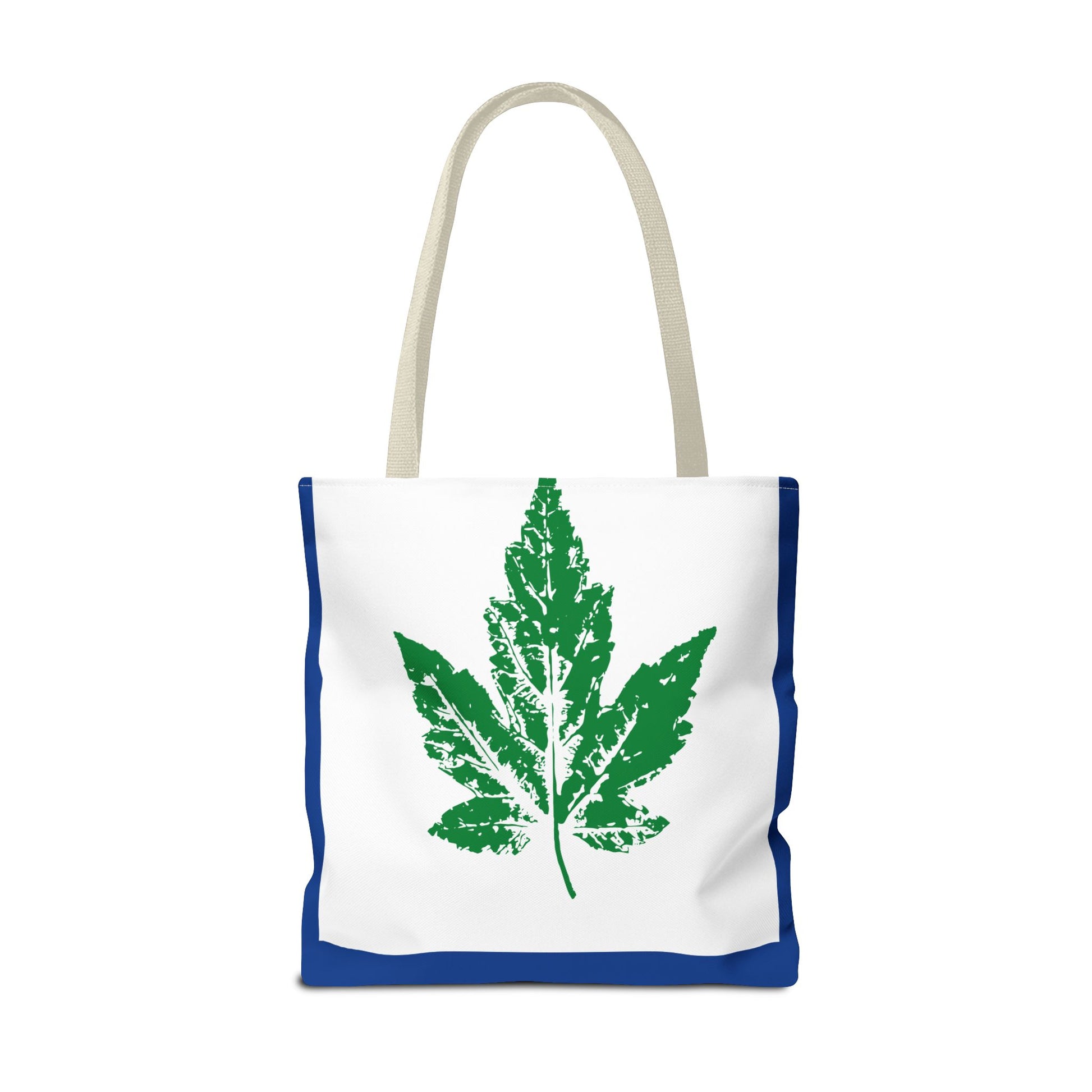 Stylish Leaf Print Tote Bag, Eco-Friendly Diaper Bag