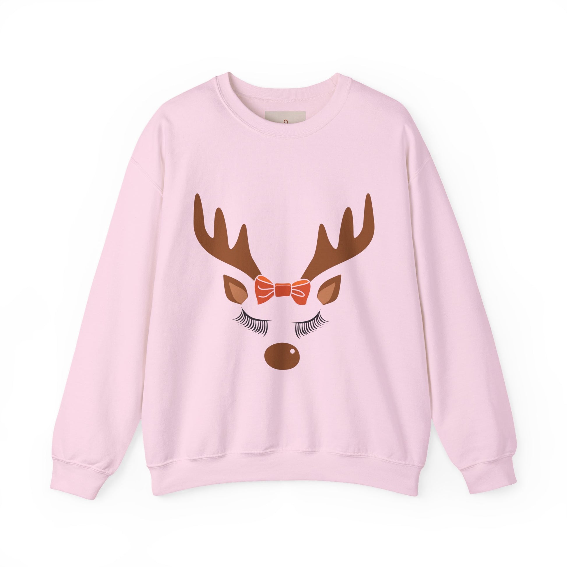 Festive Reindeer Crewneck Sweatshirt