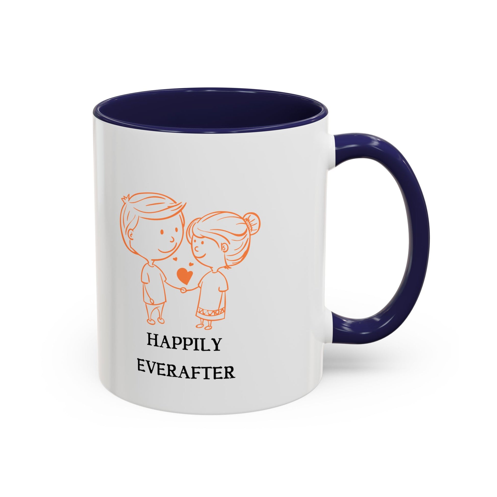 Happily Ever After Accent Coffee Mug