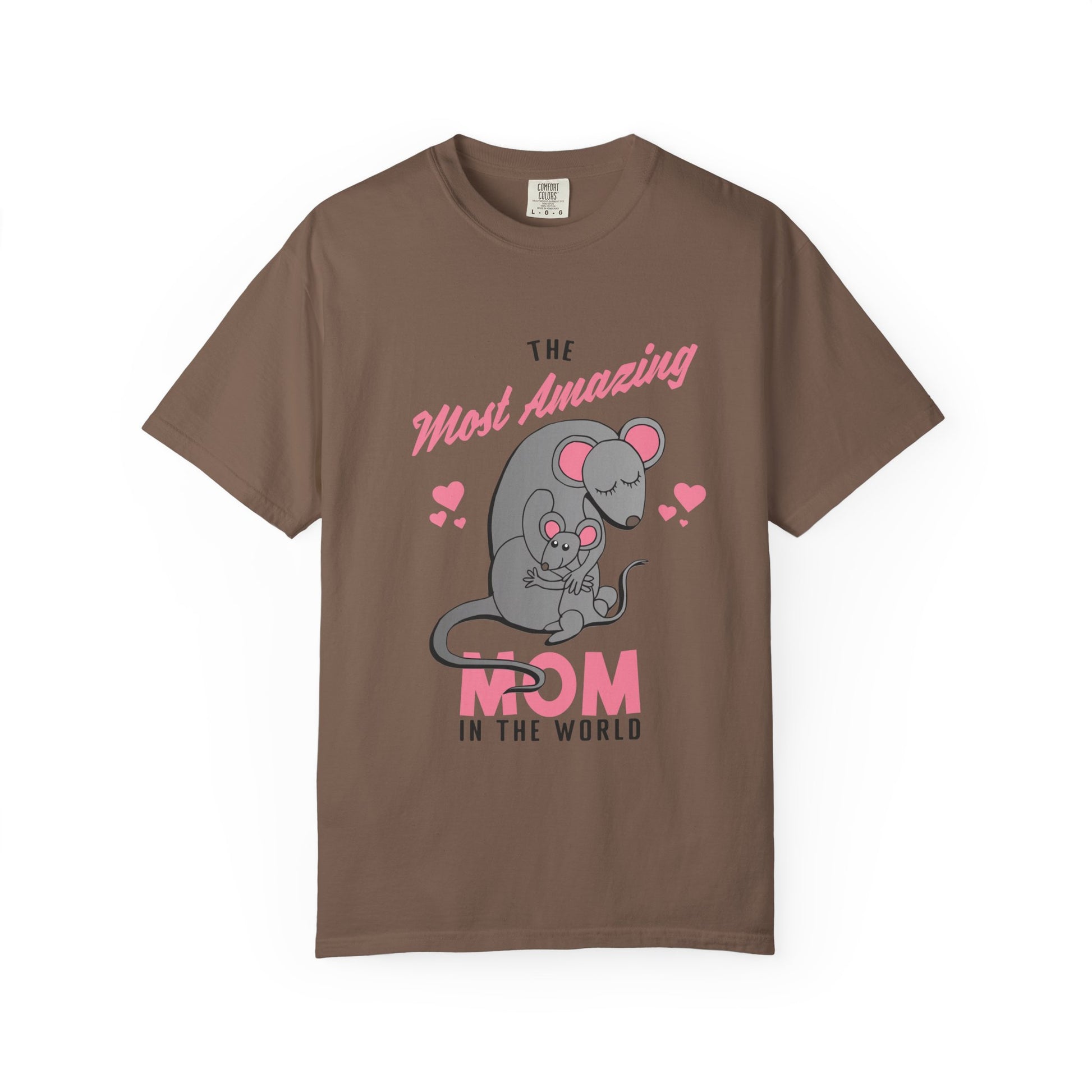 Mom Appreciation T-Shirt, Cute Mouse Mom Tee, Gift for Mother's Day