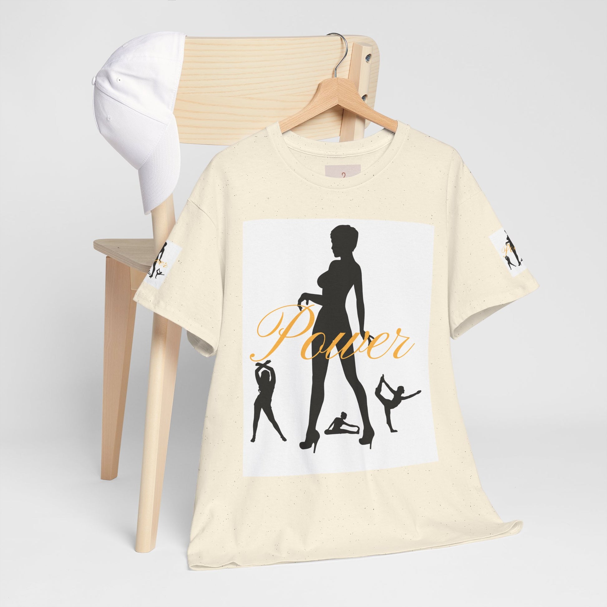 Power Silhouette Tee — Empowerment Graphic T‑Shirt